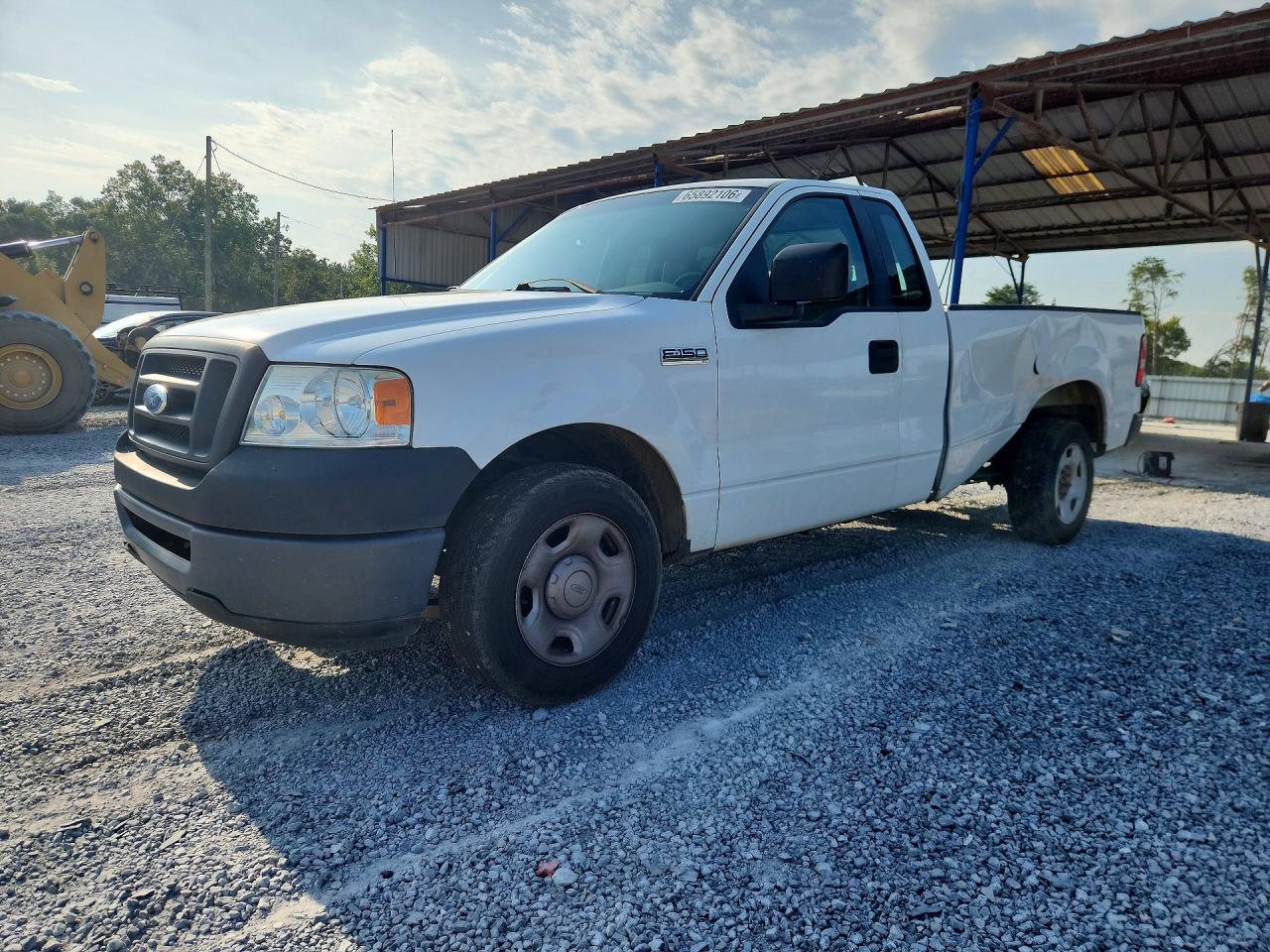 2007 Ford F150 White vin: 1FTRF12237NA57364