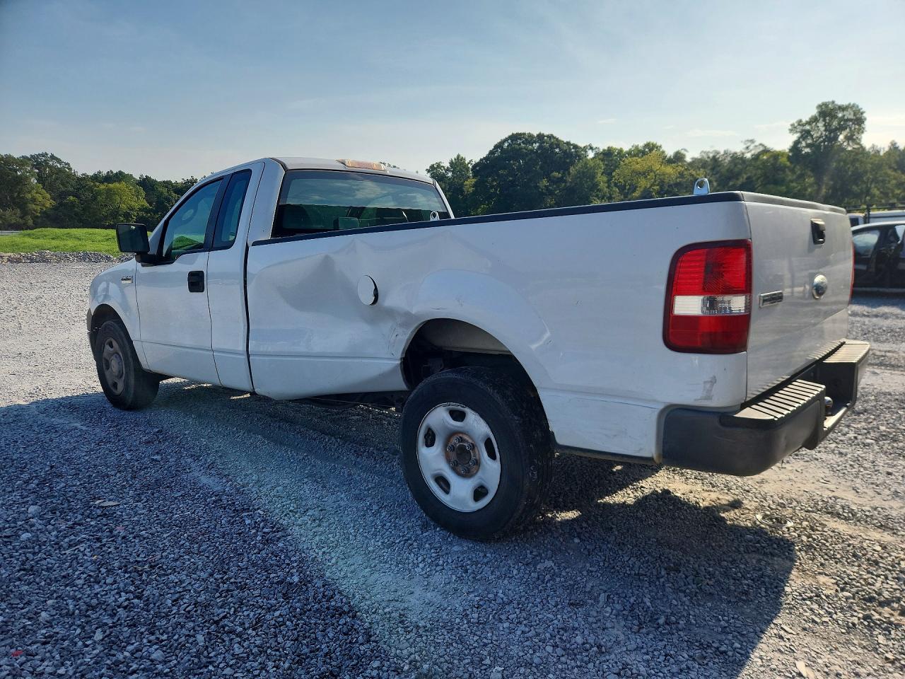 2007 Ford F150 White vin: 1FTRF12237NA57364