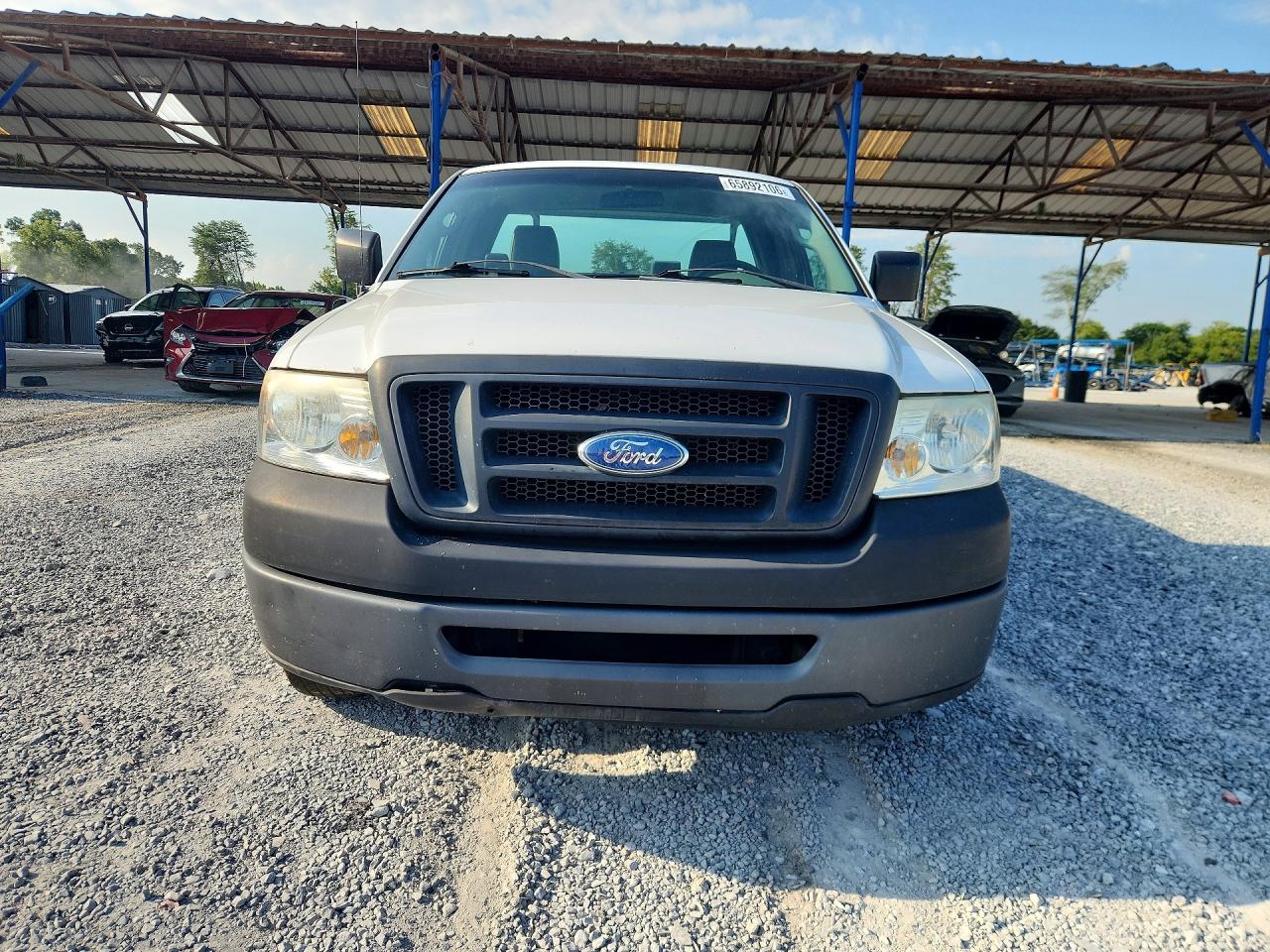 2007 Ford F150 White vin: 1FTRF12237NA57364