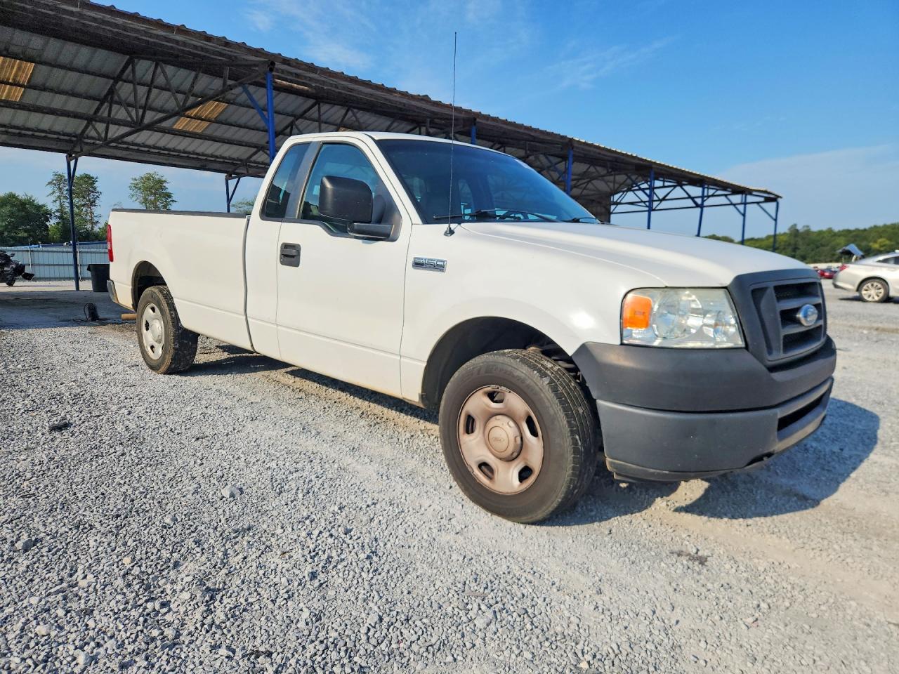 2007 Ford F150 White vin: 1FTRF12237NA57364