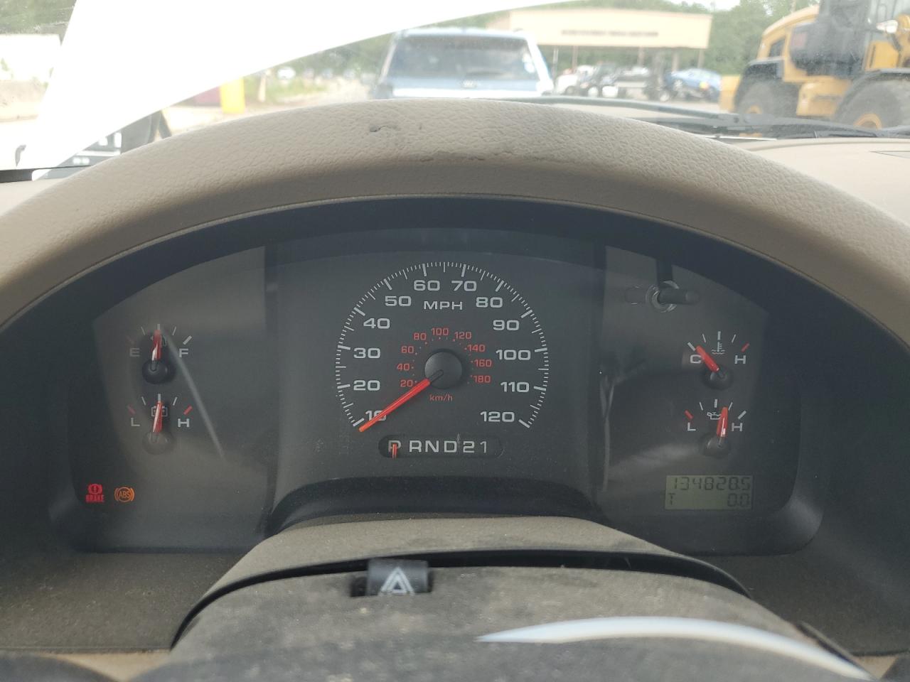 2008 Ford F150 White vin: 1FTRF12238KB62960 Damage: Warning Light - Abs, On, Unacceptable