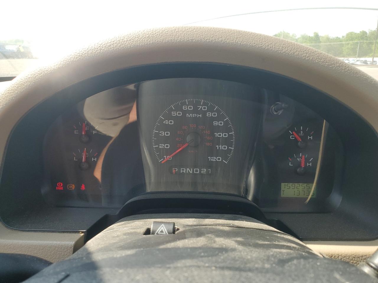 2008 Ford F150 White vin: 1FTRF12238KB62988 Damage: Warning Light - Abs, On, Unacceptable