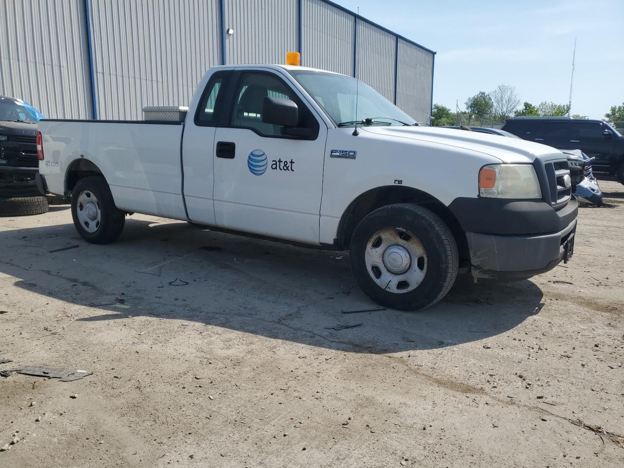 2008 Ford F150 White vin: 1FTRF12238KB62988 Damage: Overall Vehicle, De-Identify, Removal Required