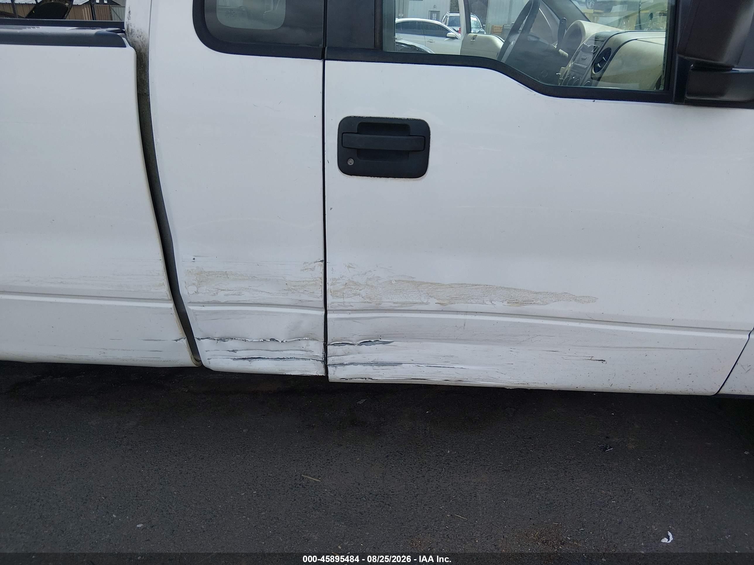 2008 Ford F-150 Stx/xl/xlt Белый vin: 1FTRF12238KB70380