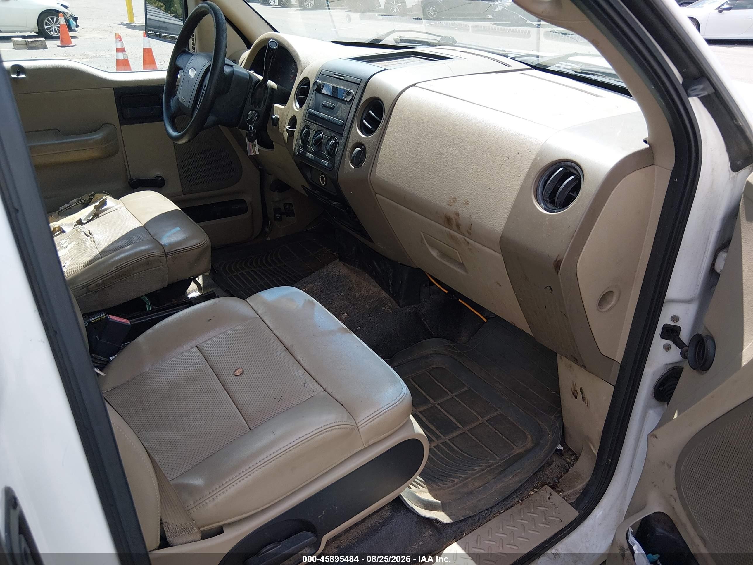 2008 Ford F-150 Stx/xl/xlt Белый vin: 1FTRF12238KB70380