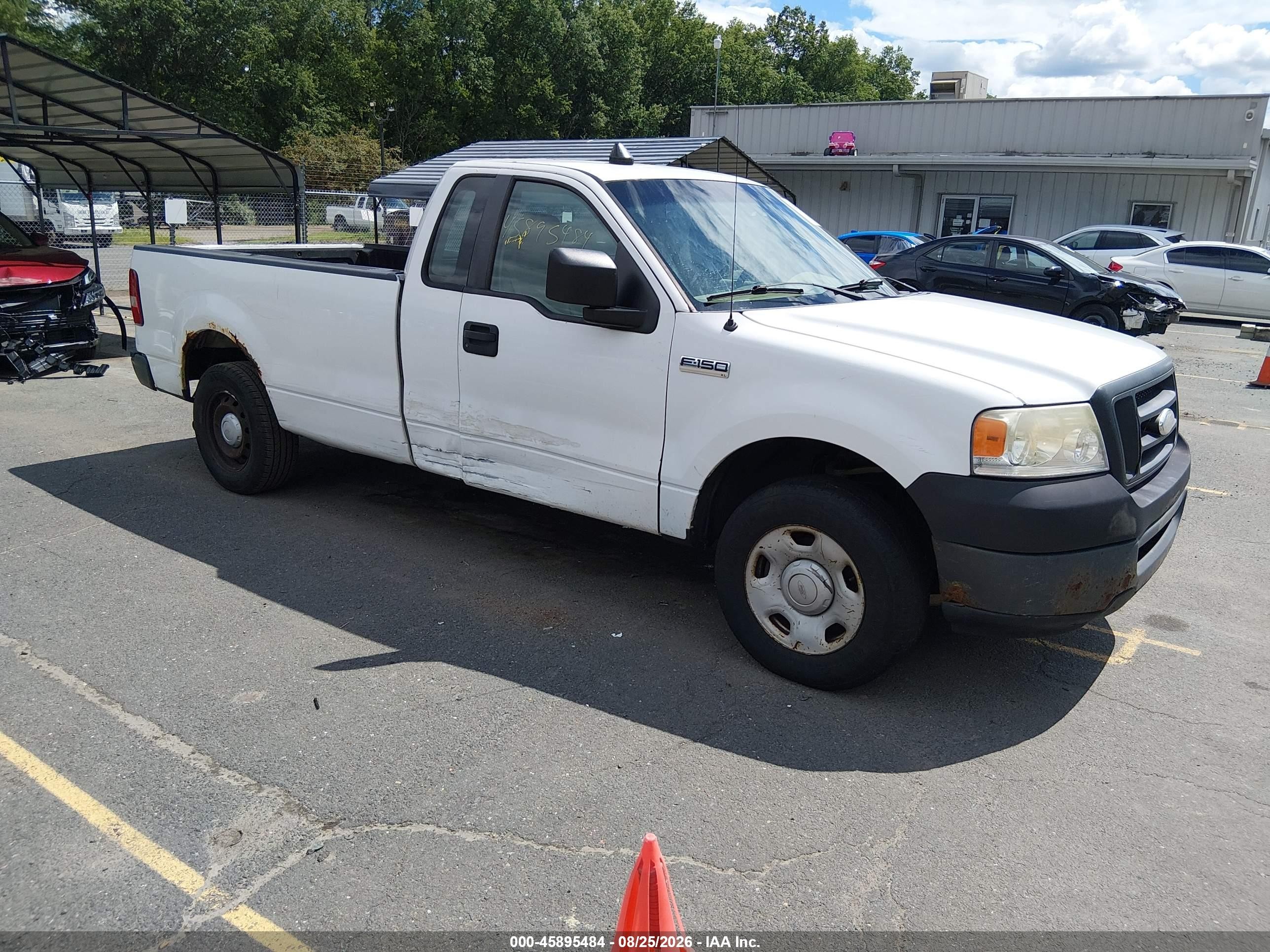 2008 Ford F-150 Stx/xl/xlt Белый vin: 1FTRF12238KB70380