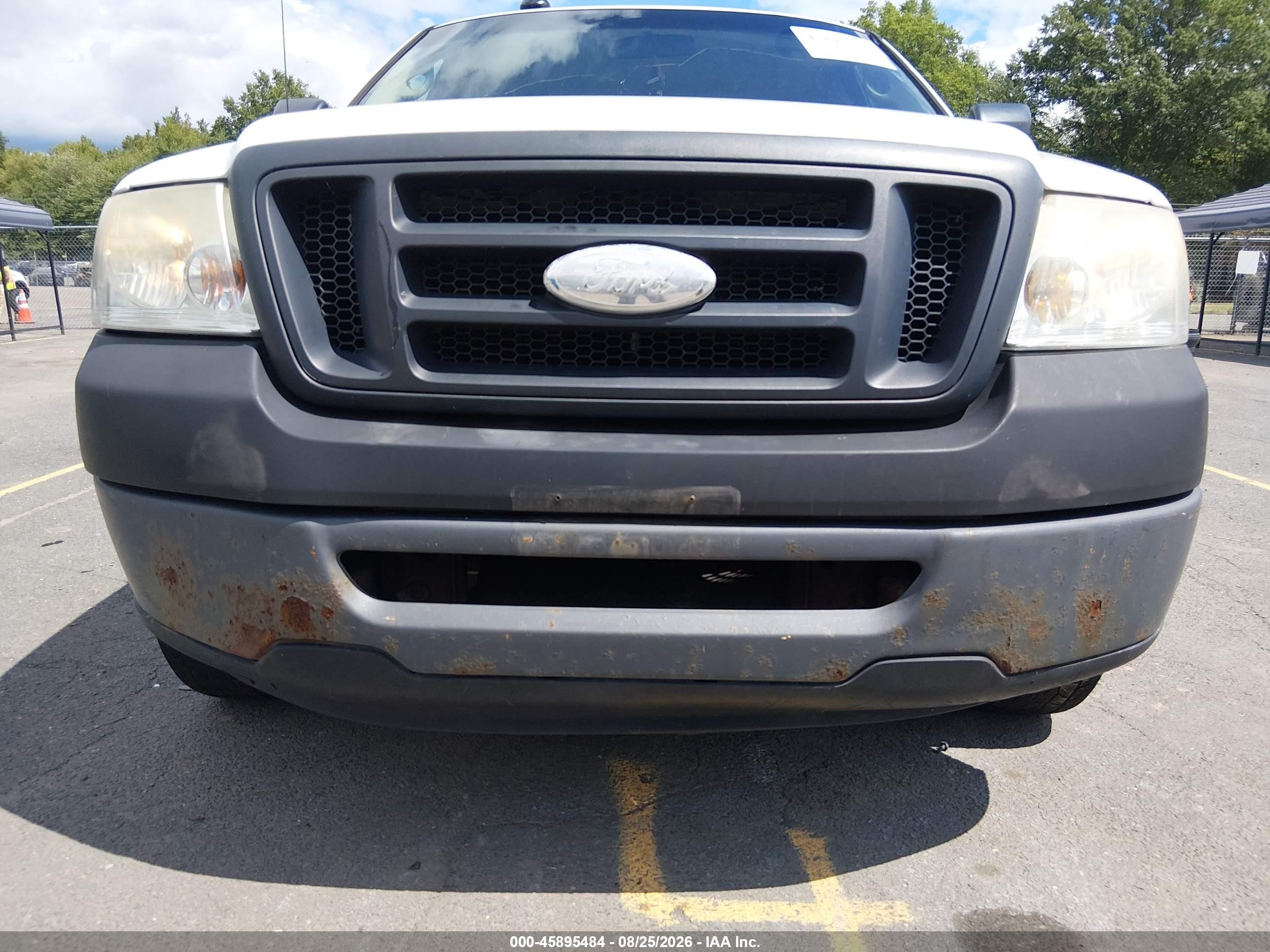 2008 Ford F-150 Stx/xl/xlt Белый vin: 1FTRF12238KB70380