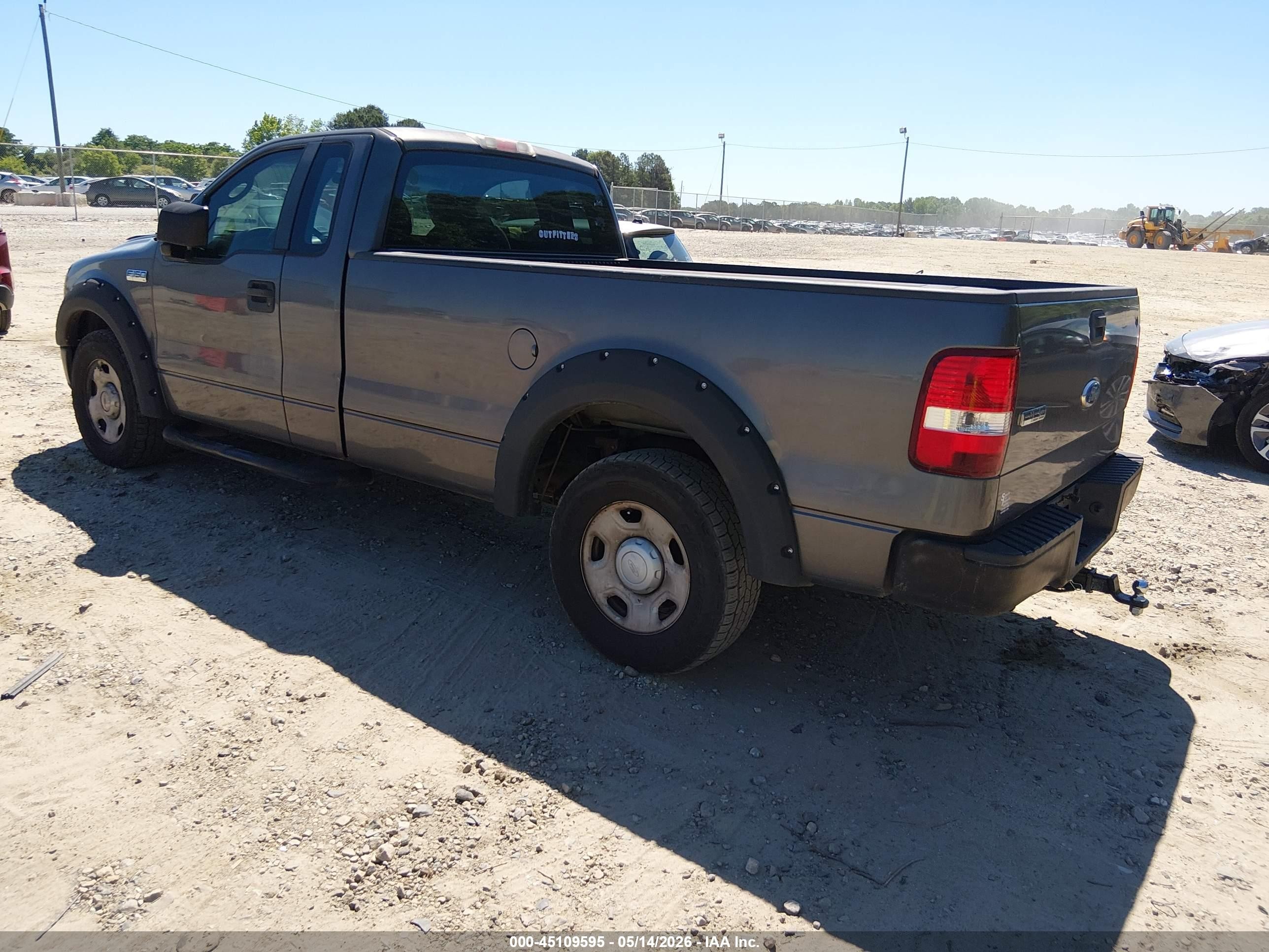 2008 Ford F-150 Stx/xl/xlt Gray vin: 1FTRF12238KE35394