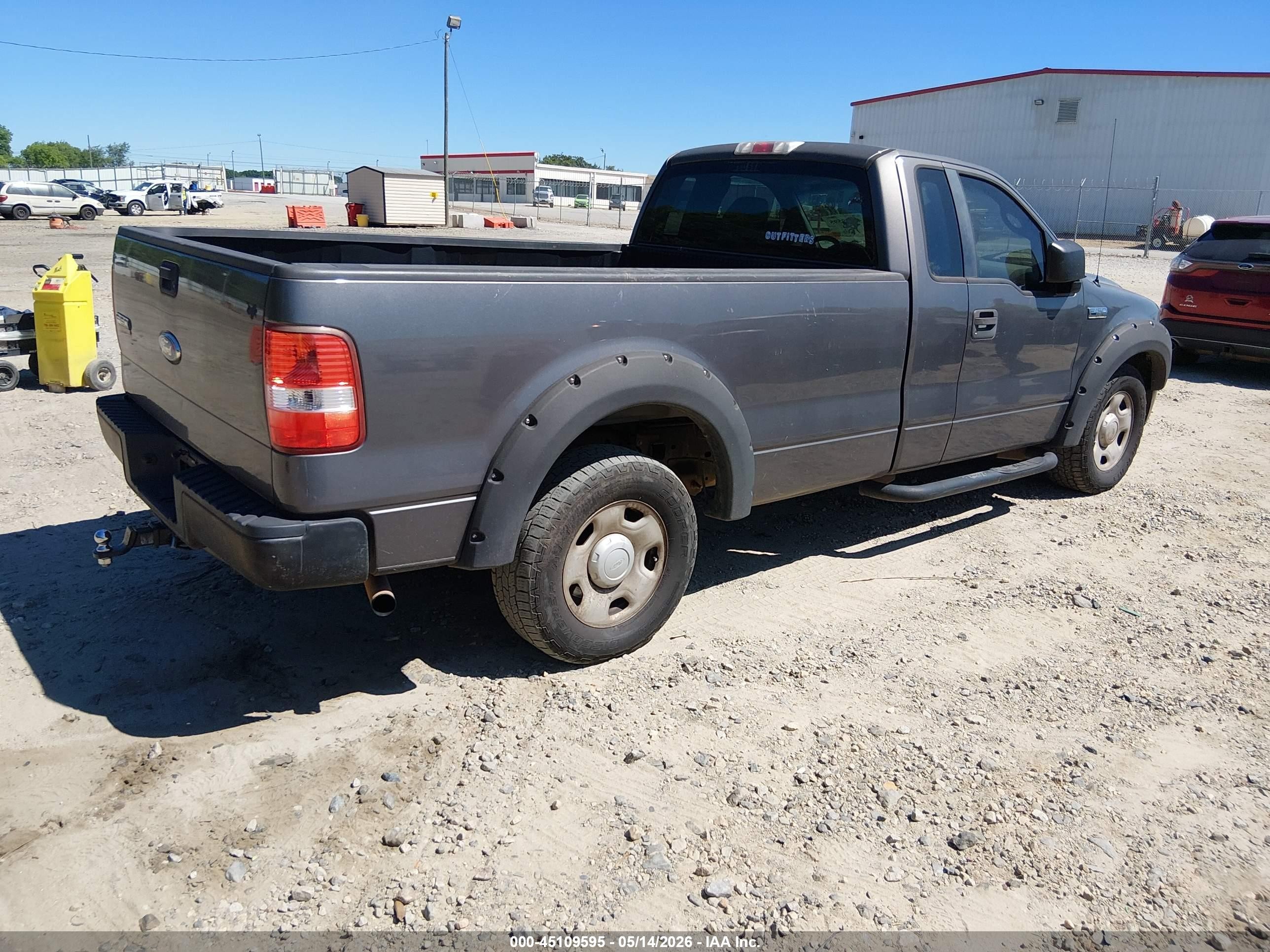 2008 Ford F-150 Stx/xl/xlt Gray vin: 1FTRF12238KE35394