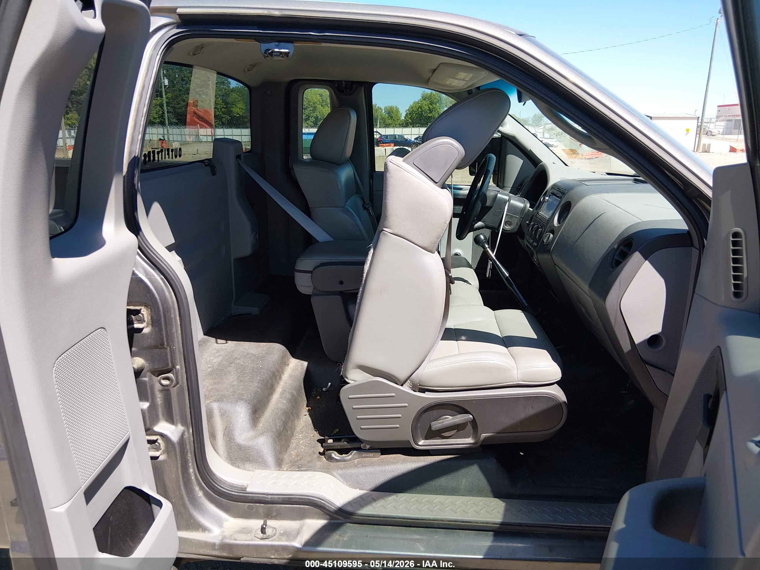 2008 Ford F-150 Stx/xl/xlt Gray vin: 1FTRF12238KE35394