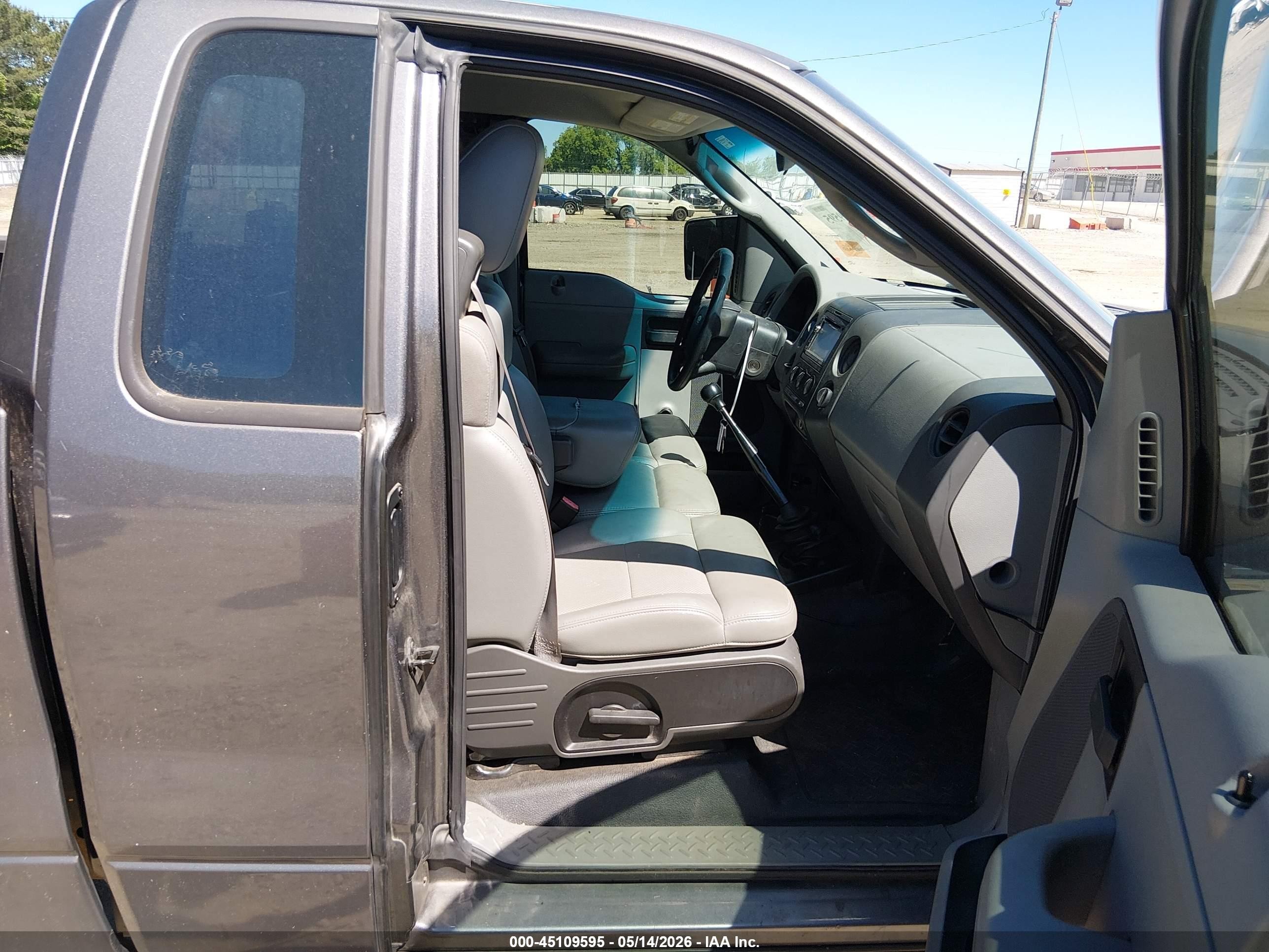 2008 Ford F-150 Stx/xl/xlt Gray vin: 1FTRF12238KE35394