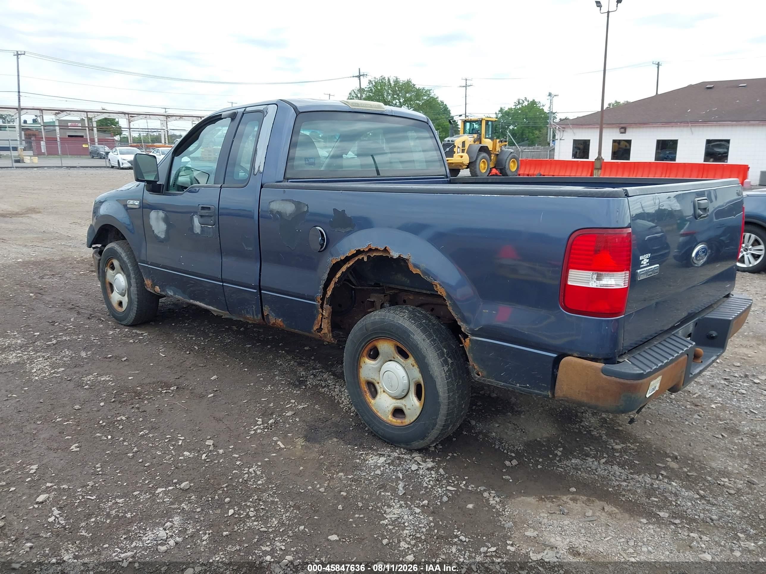 2005 Ford F-150 Stx/xl/xlt Dark Blue vin: 1FTRF12245NB18461