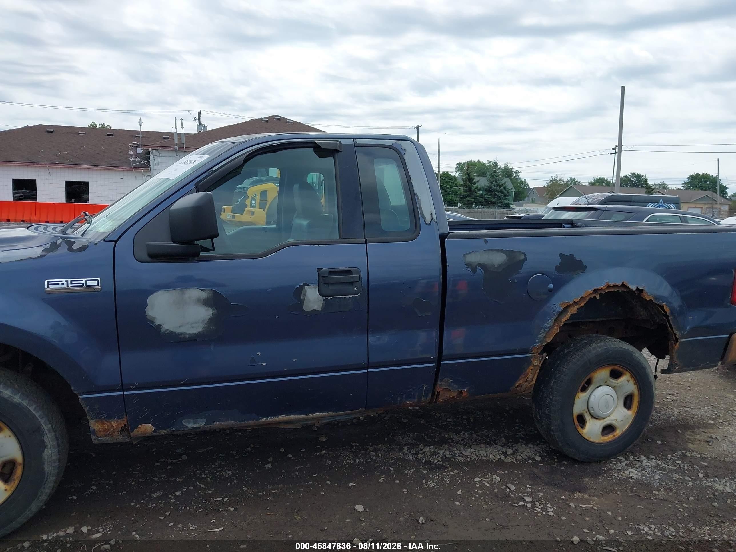 2005 Ford F-150 Stx/xl/xlt Dark Blue vin: 1FTRF12245NB18461