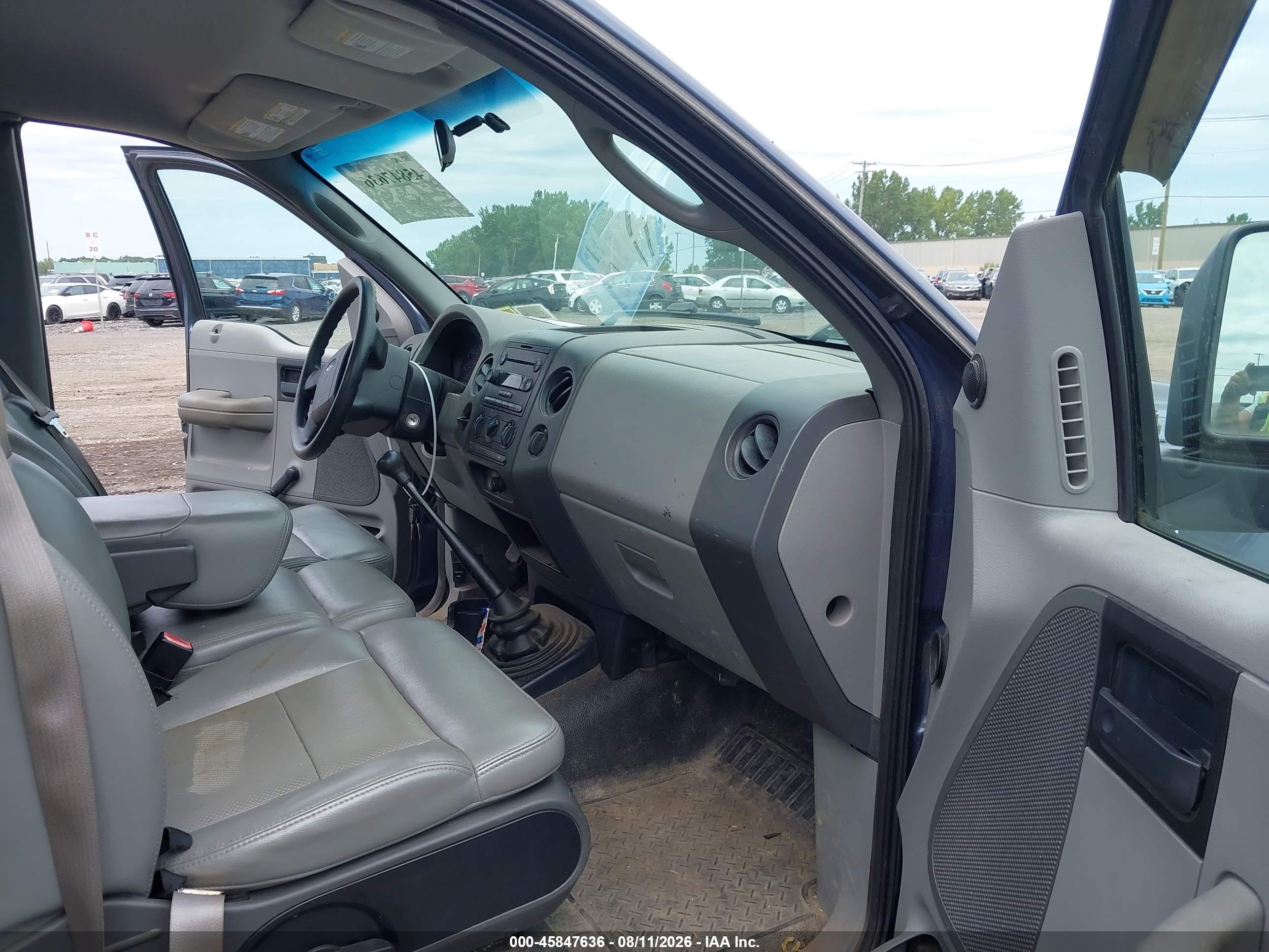 2005 Ford F-150 Stx/xl/xlt Dark Blue vin: 1FTRF12245NB18461