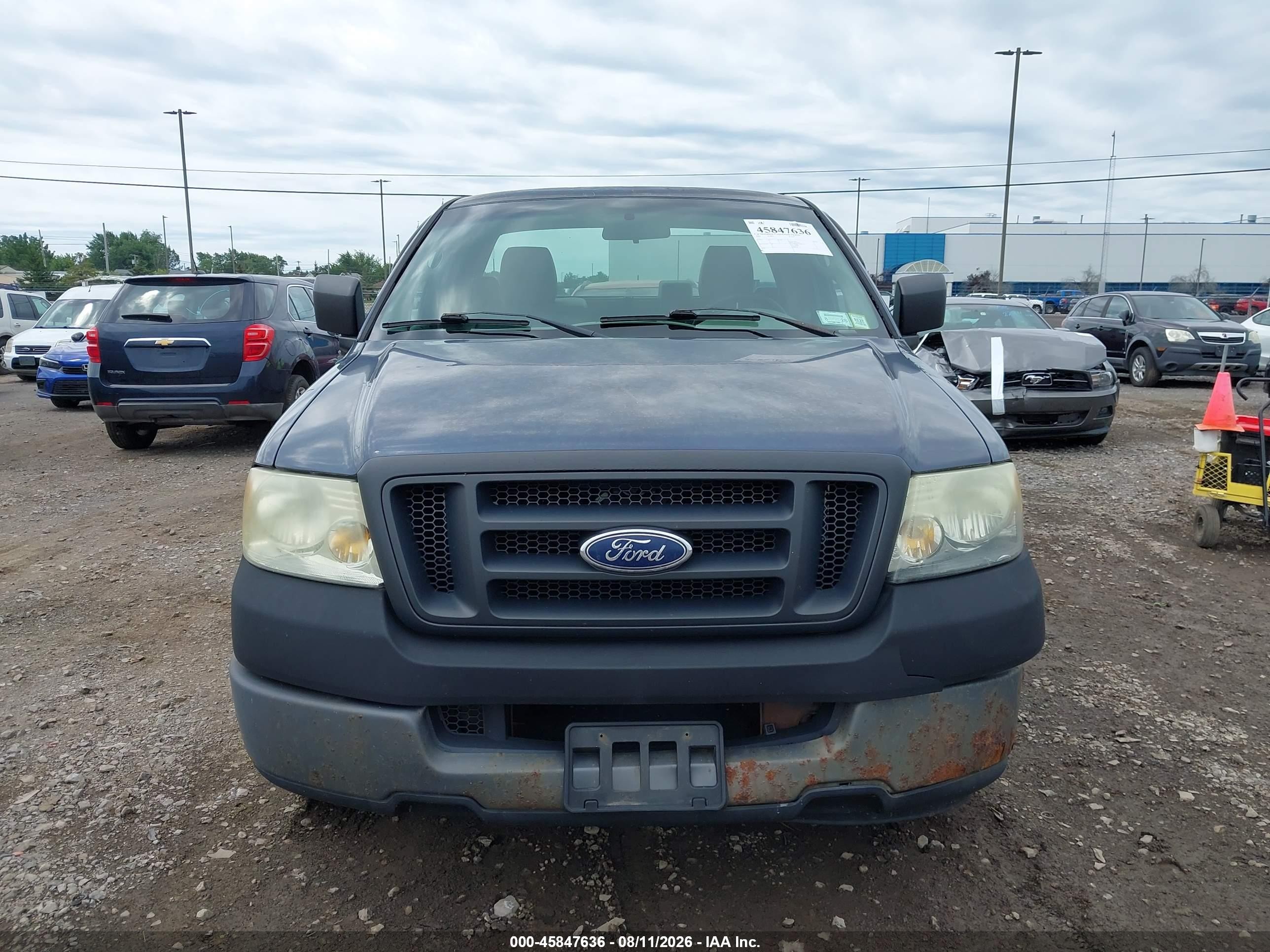 2005 Ford F-150 Stx/xl/xlt Dark Blue vin: 1FTRF12245NB18461