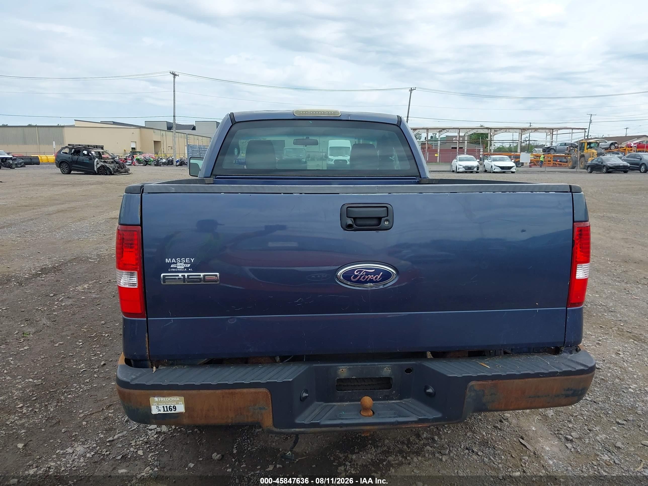 2005 Ford F-150 Stx/xl/xlt Dark Blue vin: 1FTRF12245NB18461