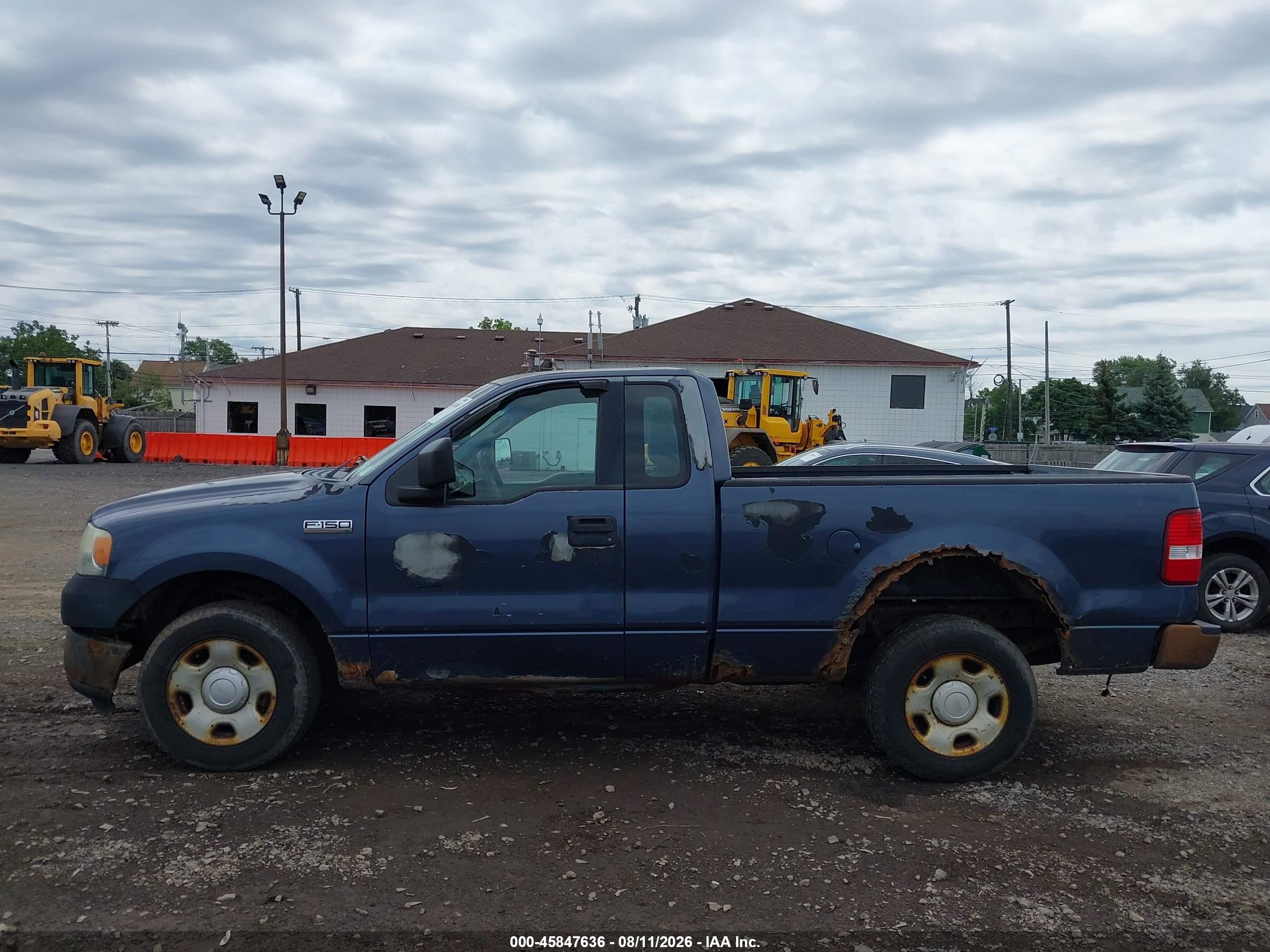 2005 Ford F-150 Stx/xl/xlt Dark Blue vin: 1FTRF12245NB18461