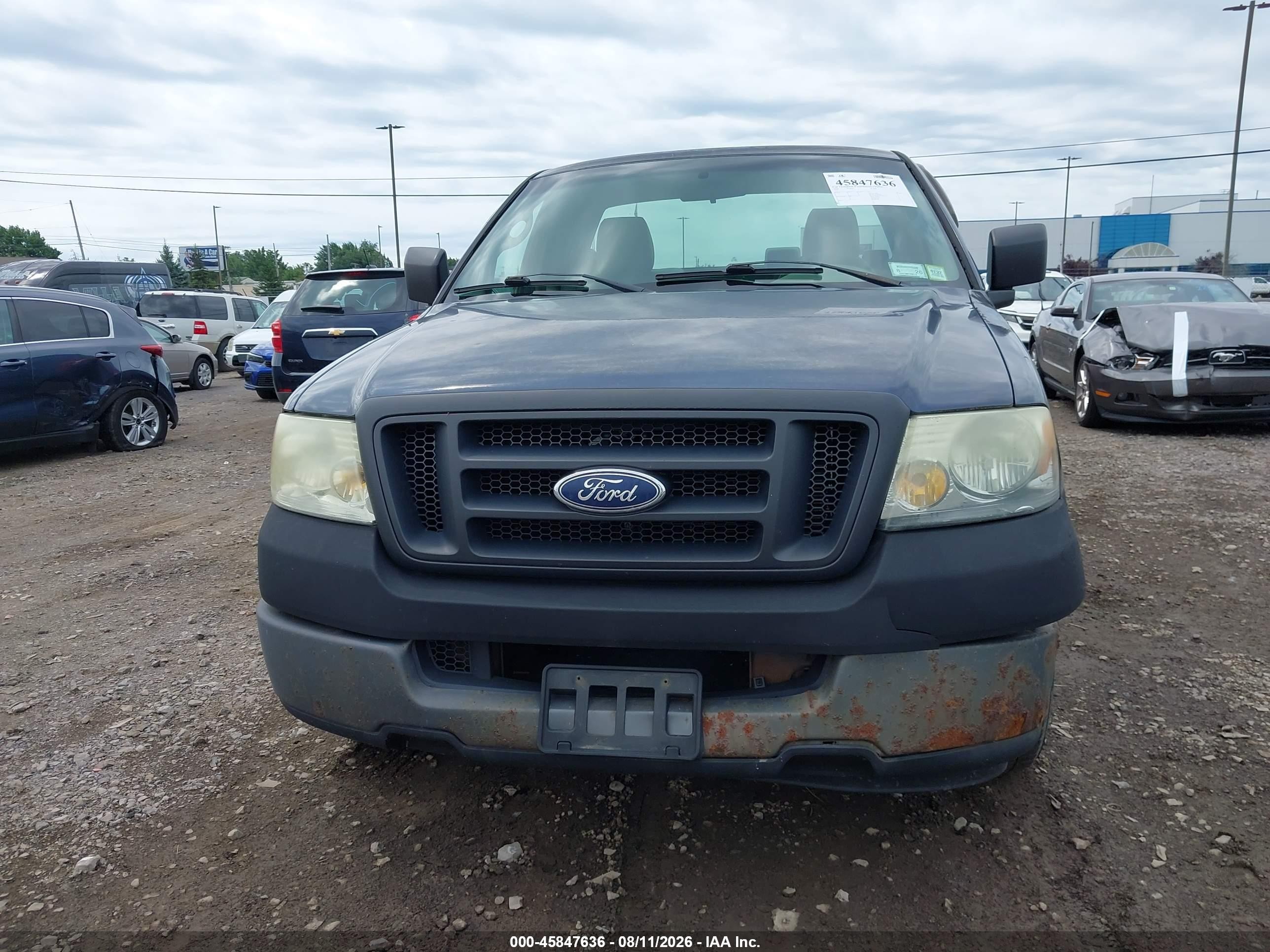 2005 Ford F-150 Stx/xl/xlt Dark Blue vin: 1FTRF12245NB18461