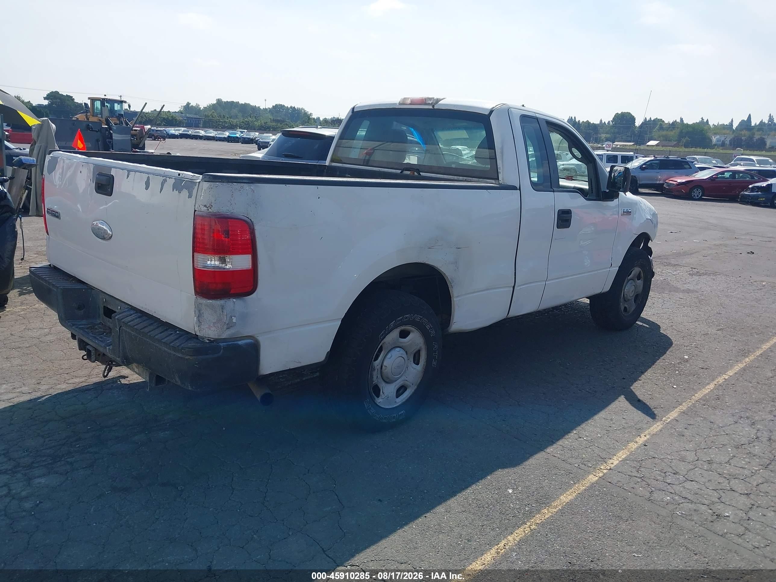 2006 Ford F-150 Stx/xl/xlt White vin: 1FTRF12246KD28643