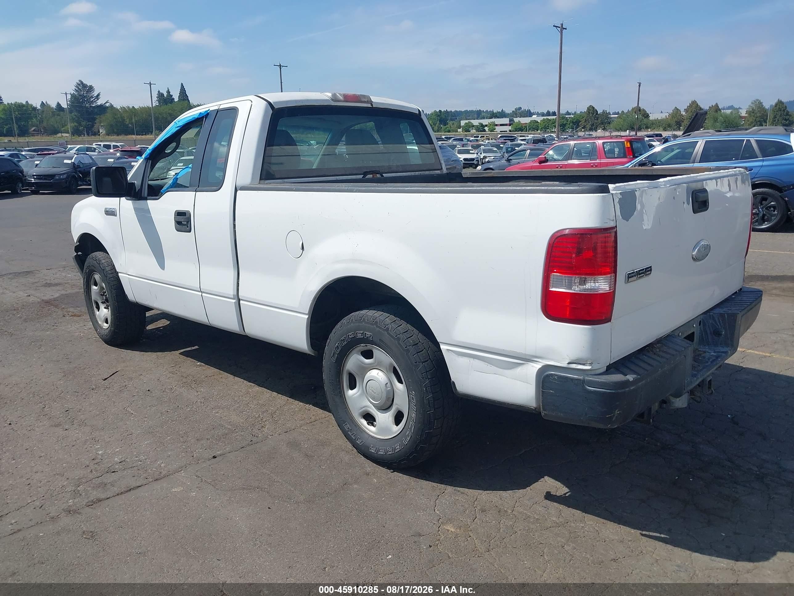 2006 Ford F-150 Stx/xl/xlt White vin: 1FTRF12246KD28643