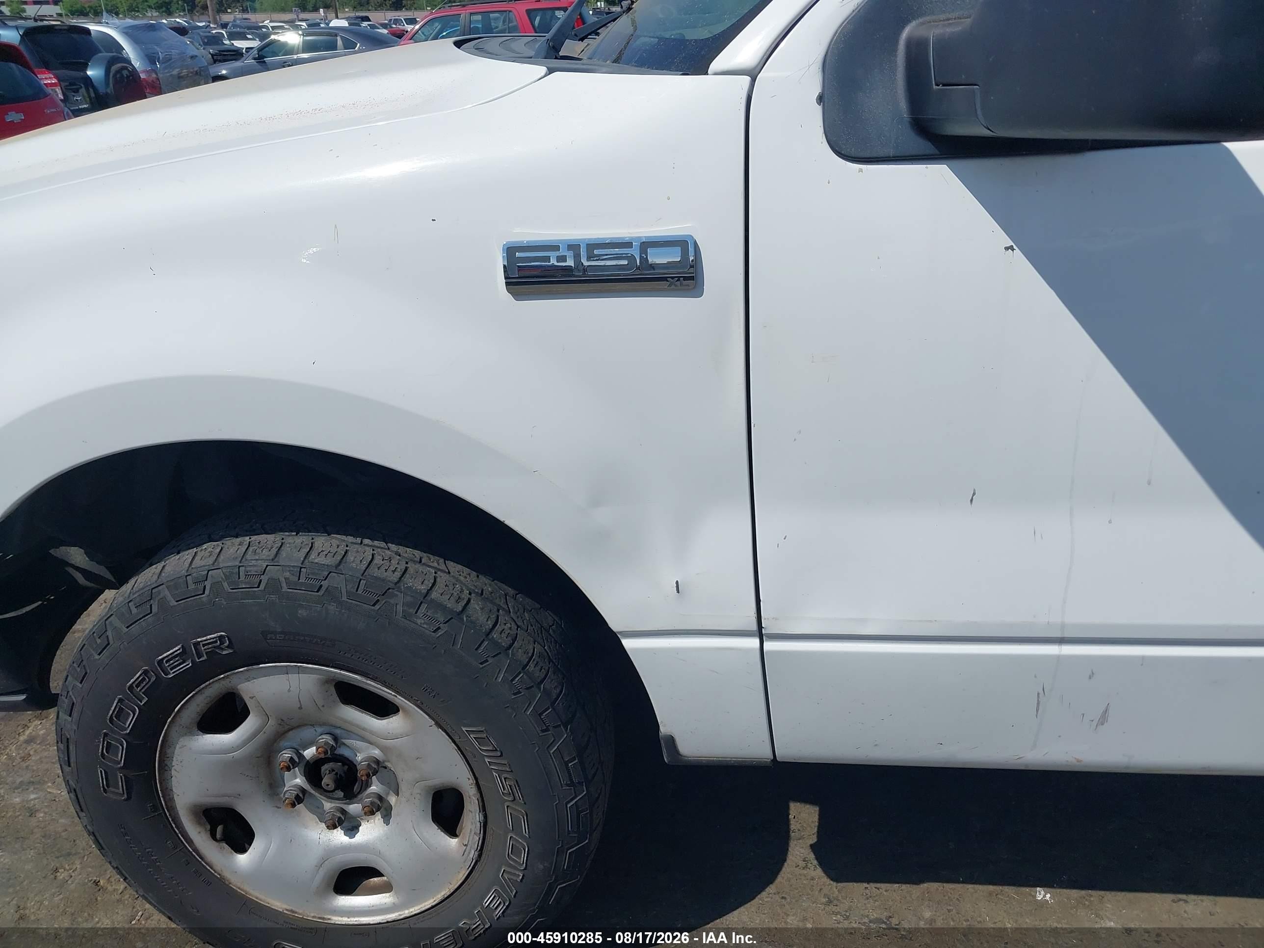 2006 Ford F-150 Stx/xl/xlt White vin: 1FTRF12246KD28643
