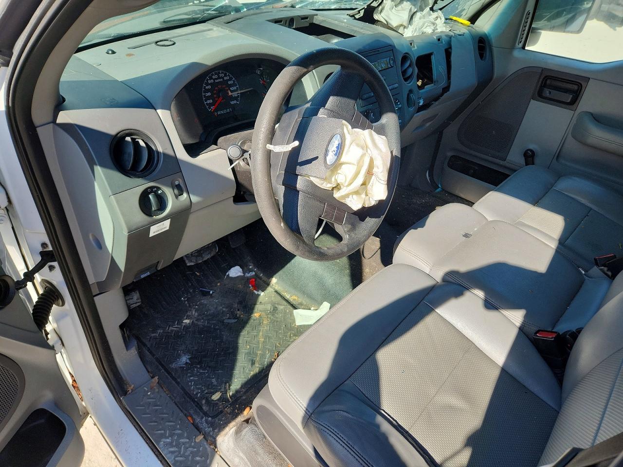 2006 Ford F150 White vin: 1FTRF12246NA80733