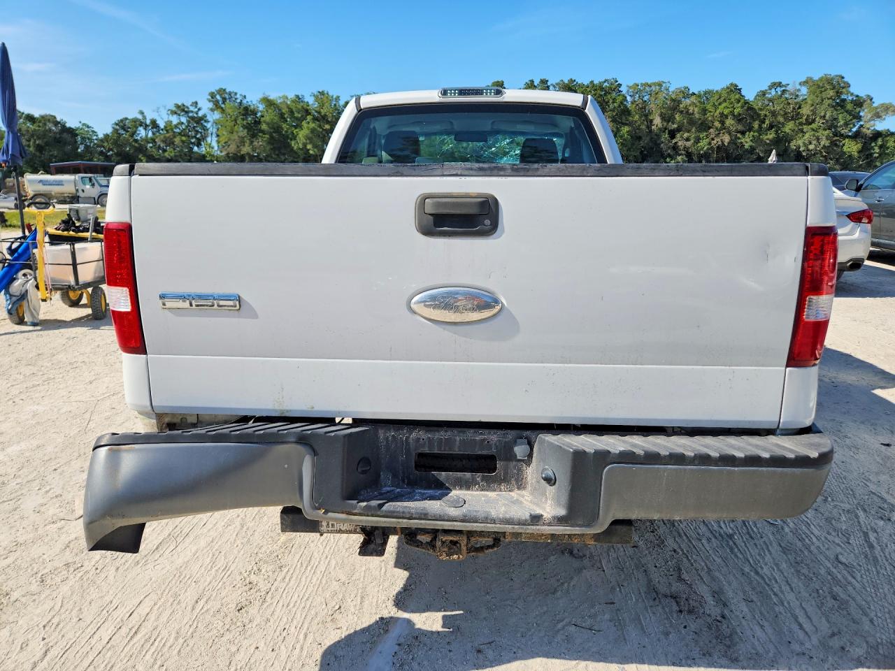 2006 Ford F150 White vin: 1FTRF12246NA80733