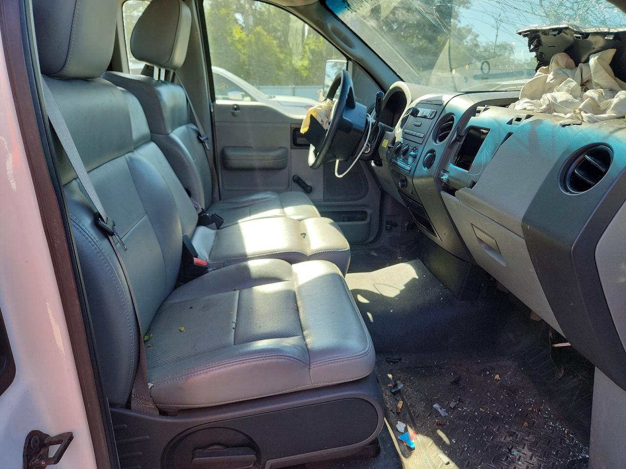 2006 Ford F150 White vin: 1FTRF12246NA80733
