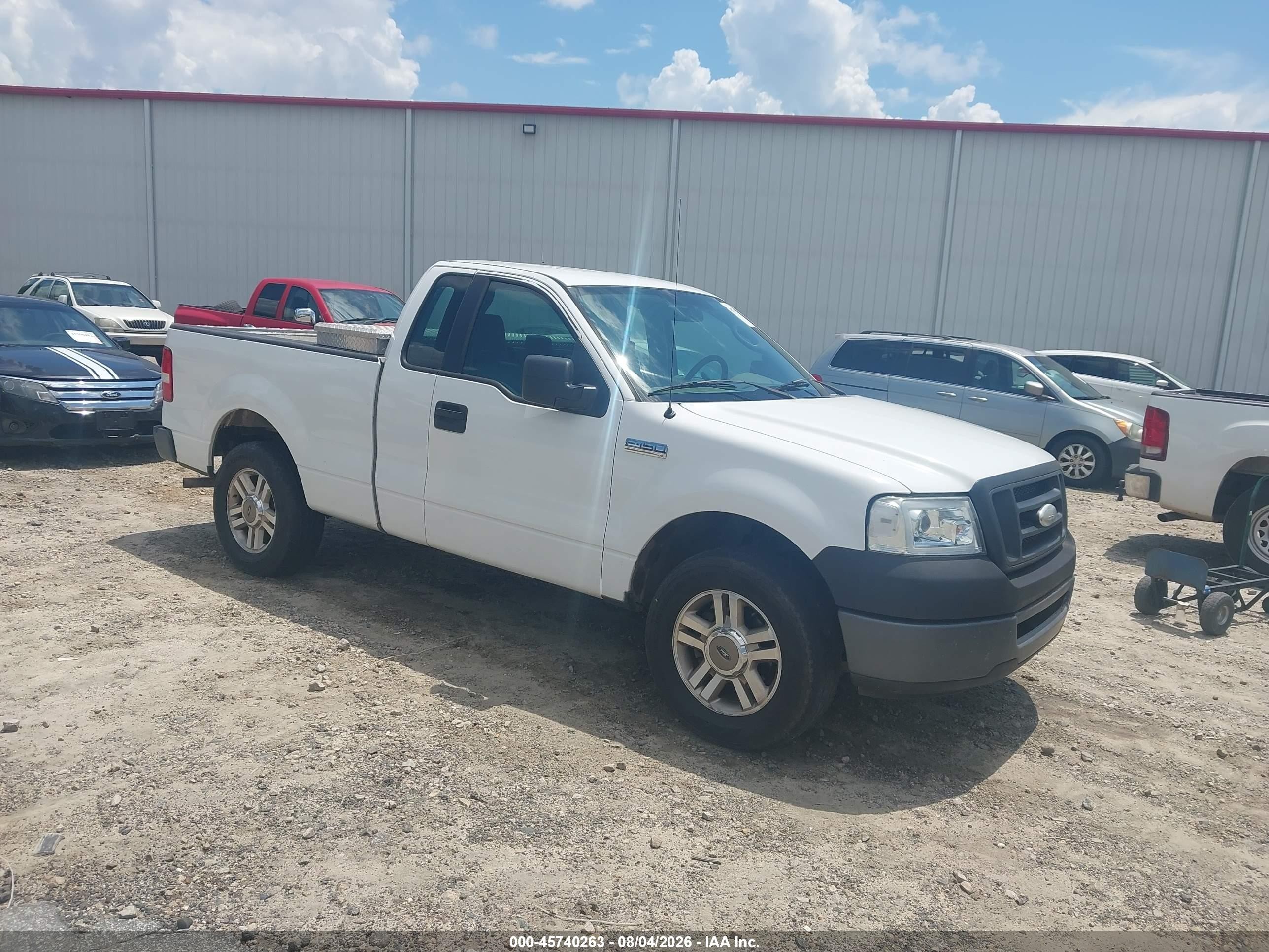 2006 Ford F-150 Stx/xl/xlt White vin: 1FTRF12246NB06036