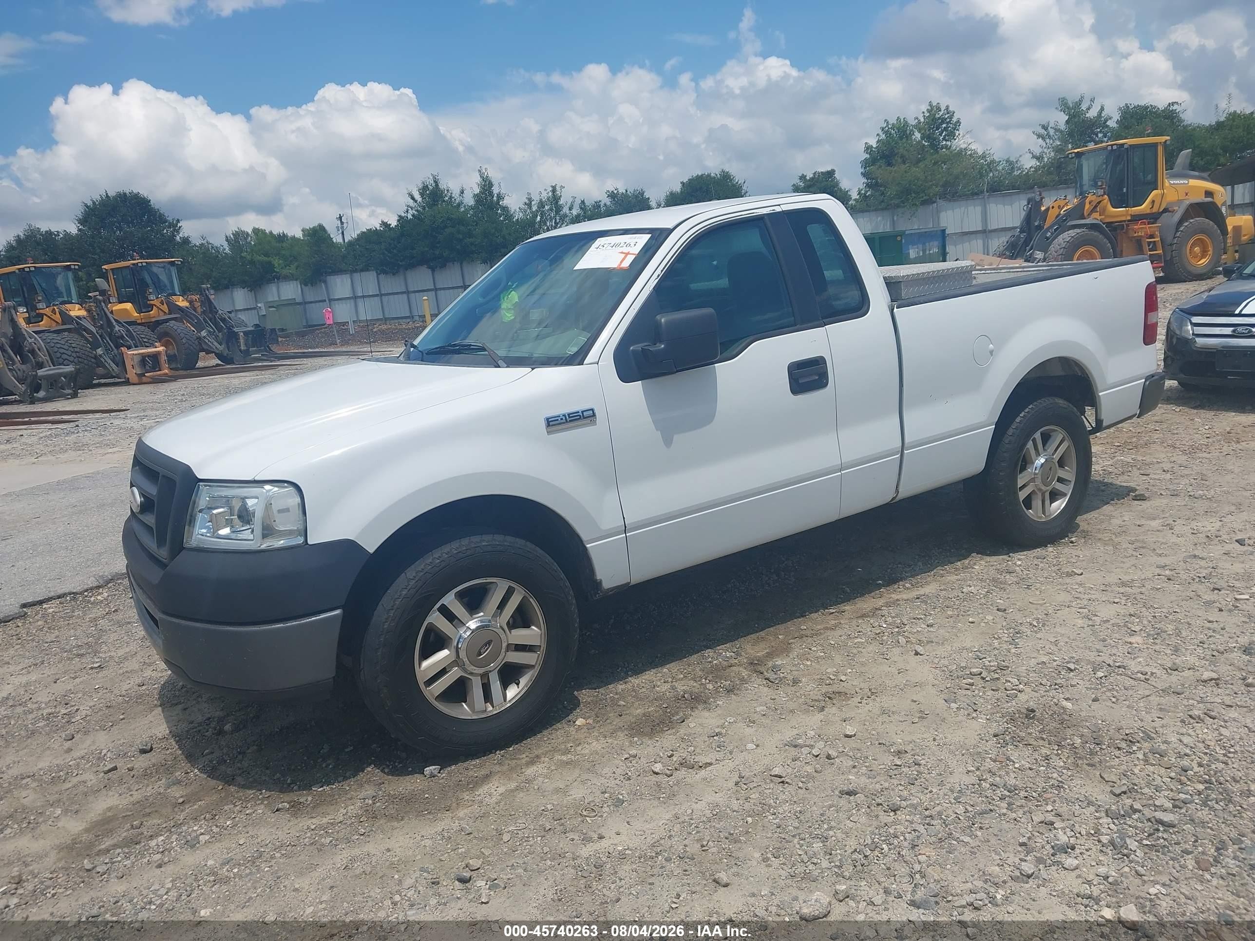2006 Ford F-150 Stx/xl/xlt White vin: 1FTRF12246NB06036