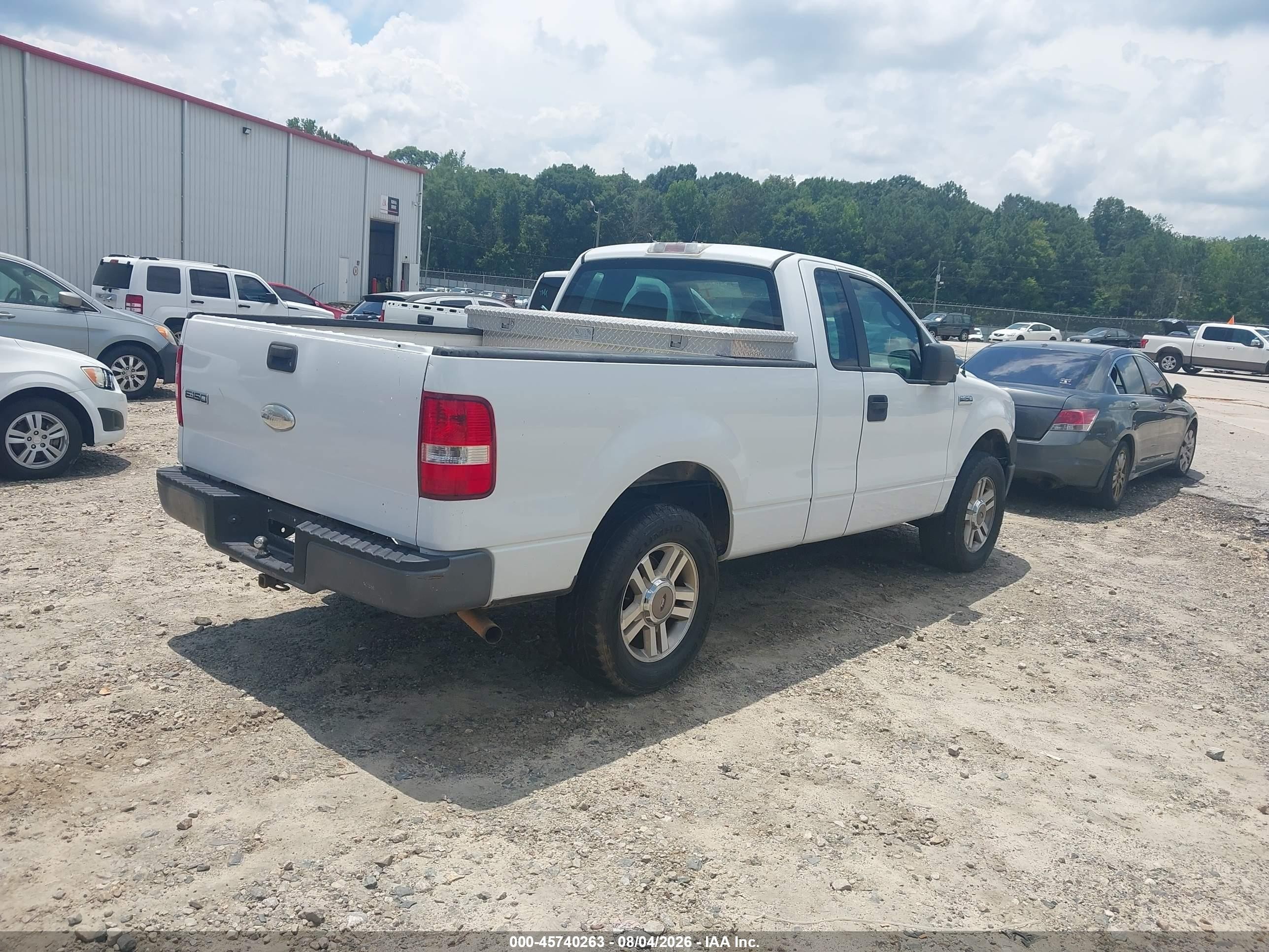 2006 Ford F-150 Stx/xl/xlt White vin: 1FTRF12246NB06036