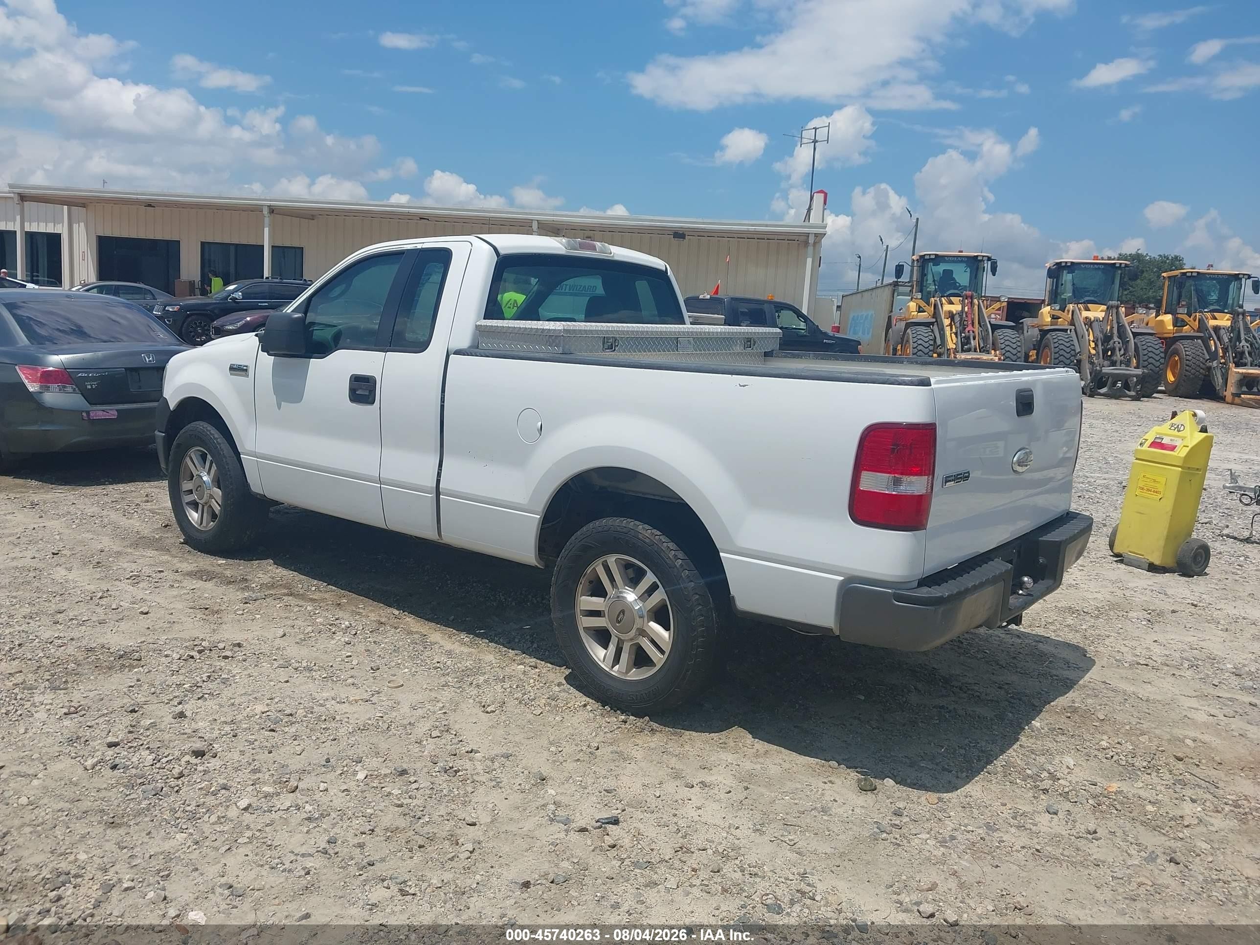 2006 Ford F-150 Stx/xl/xlt White vin: 1FTRF12246NB06036
