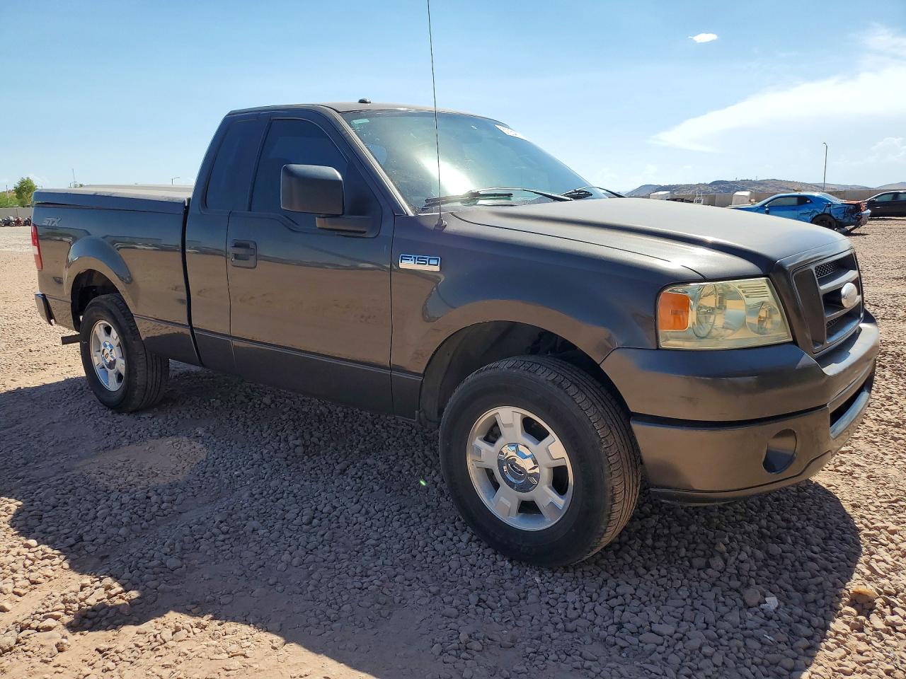 2006 Ford F150 Gray vin: 1FTRF12246NB49940