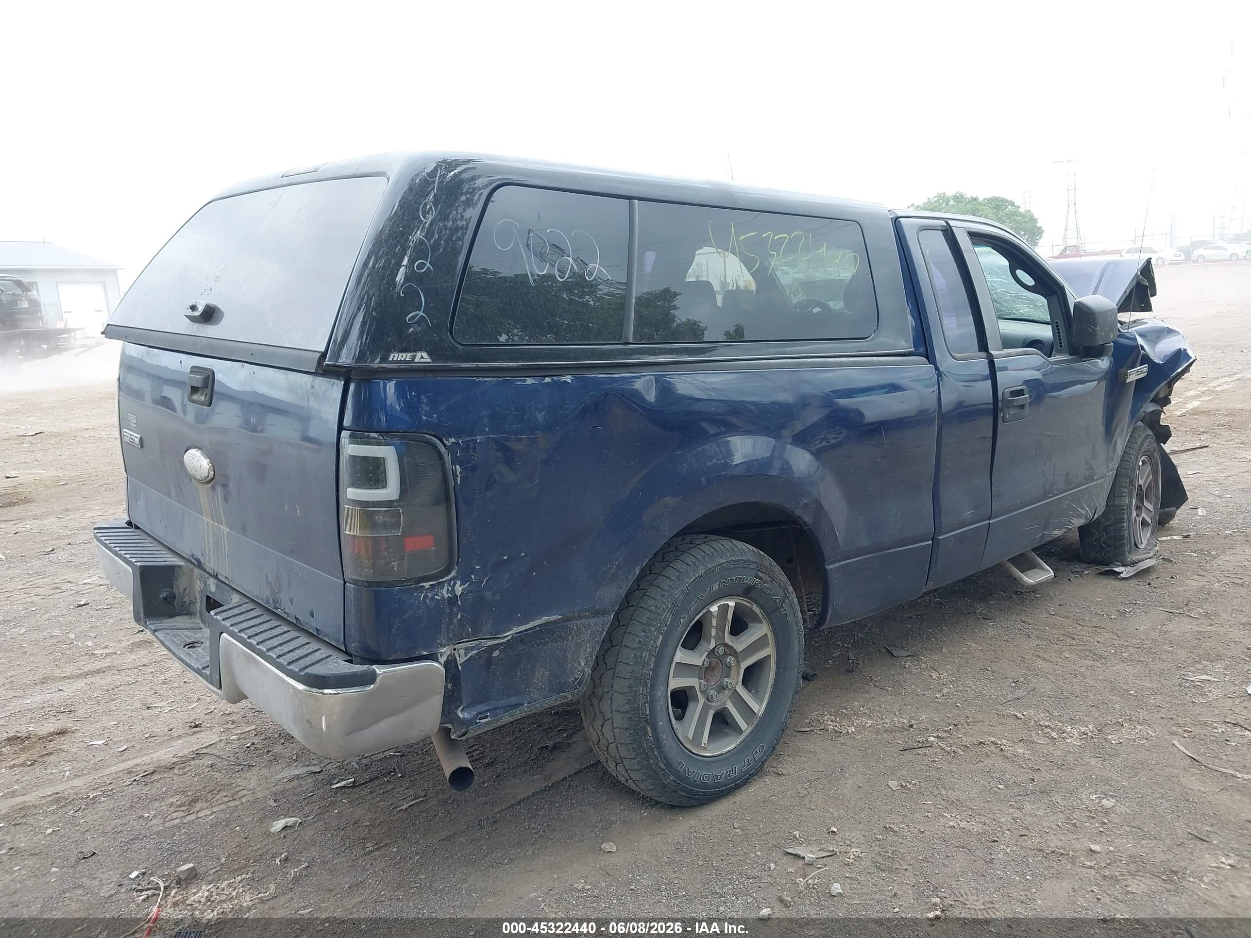 2007 Ford F-150 Stx/xl/xlt Blue vin: 1FTRF12247KC22033
