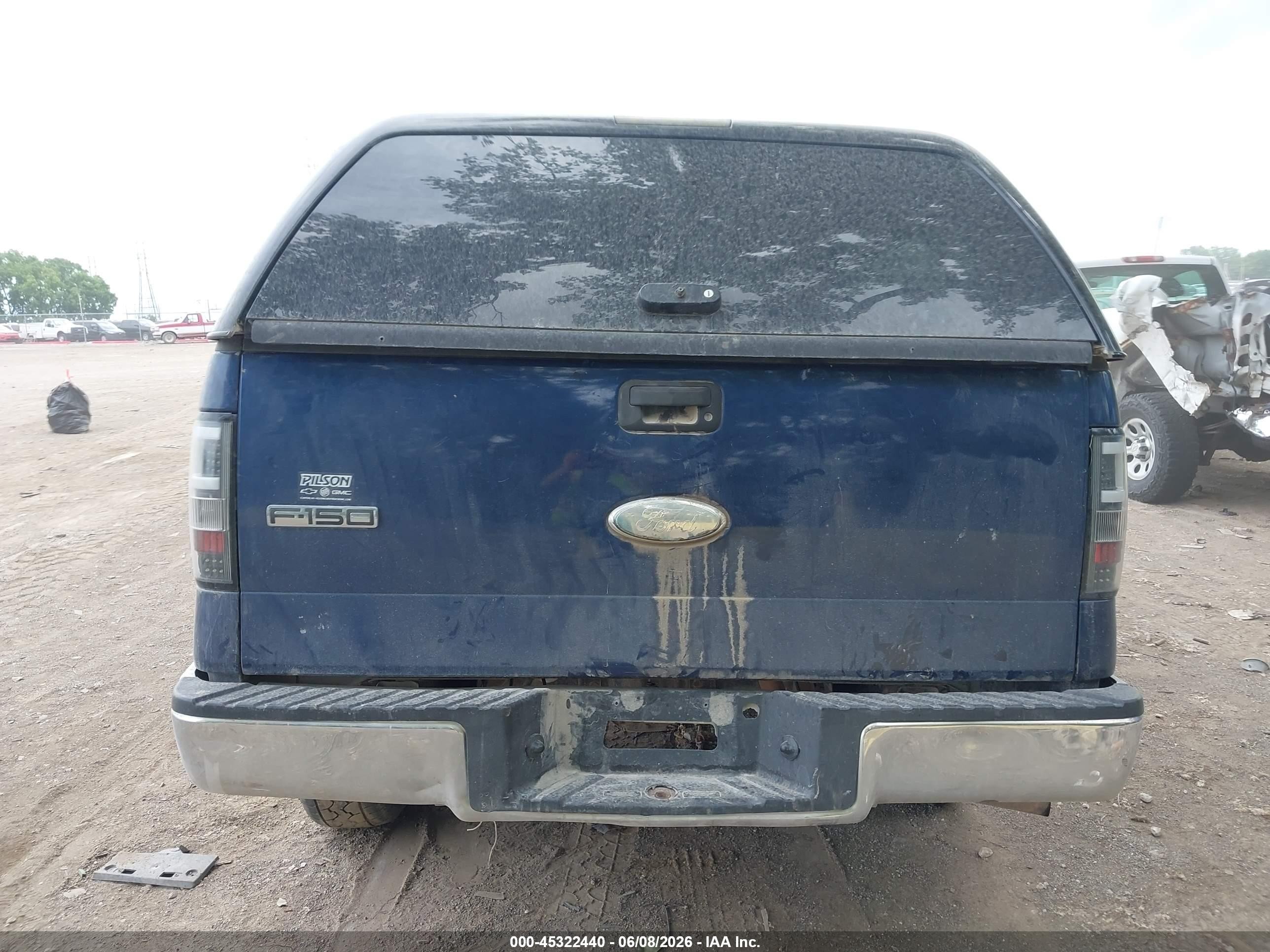 2007 Ford F-150 Stx/xl/xlt Blue vin: 1FTRF12247KC22033