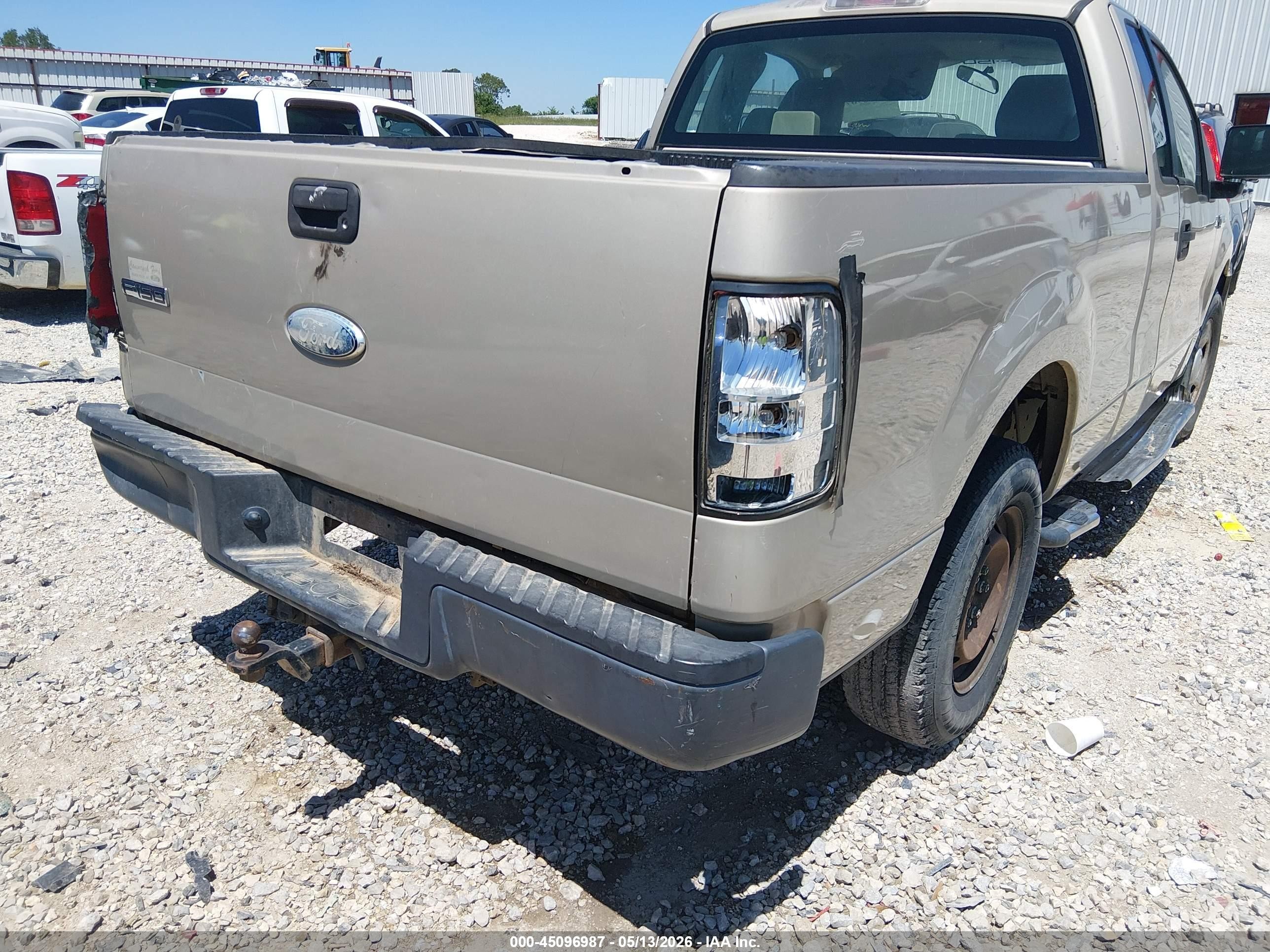 2007 Ford F-150 Stx/xl/xlt Gold vin: 1FTRF12247KD45315