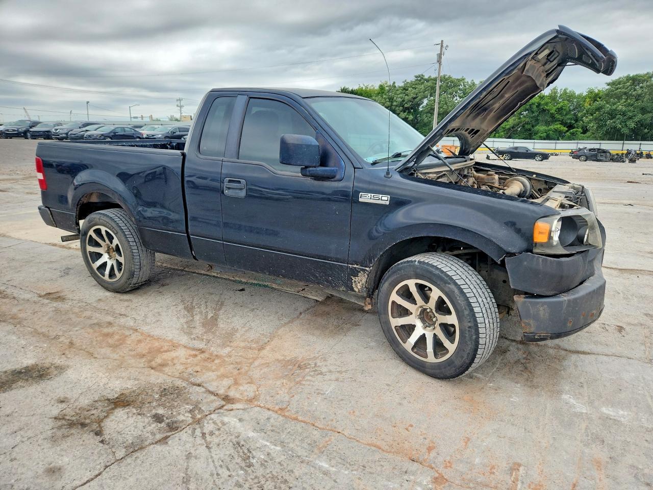 2007 Ford F150 Черный vin: 1FTRF12247KD51714