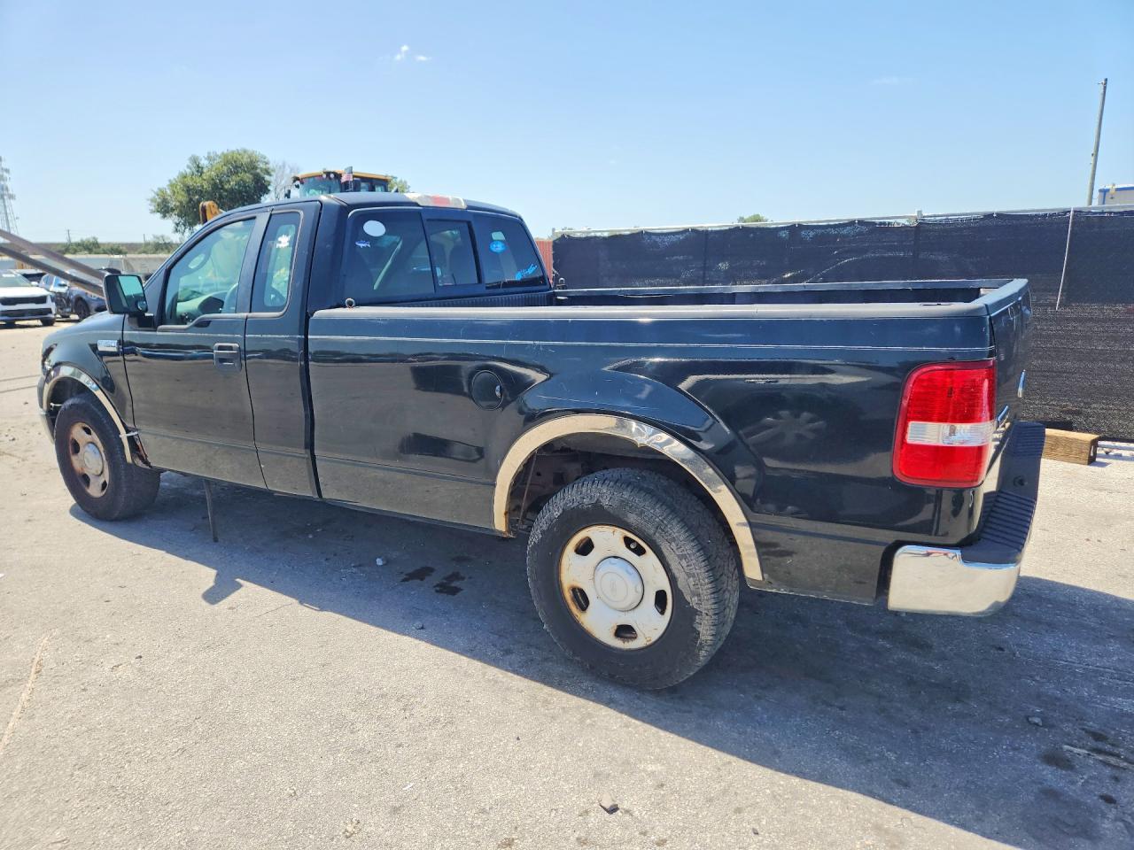 2007 Ford F150 Black vin: 1FTRF12247NA73492