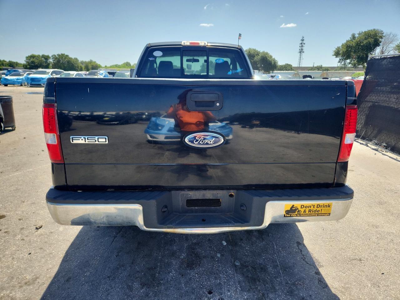 2007 Ford F150 Black vin: 1FTRF12247NA73492