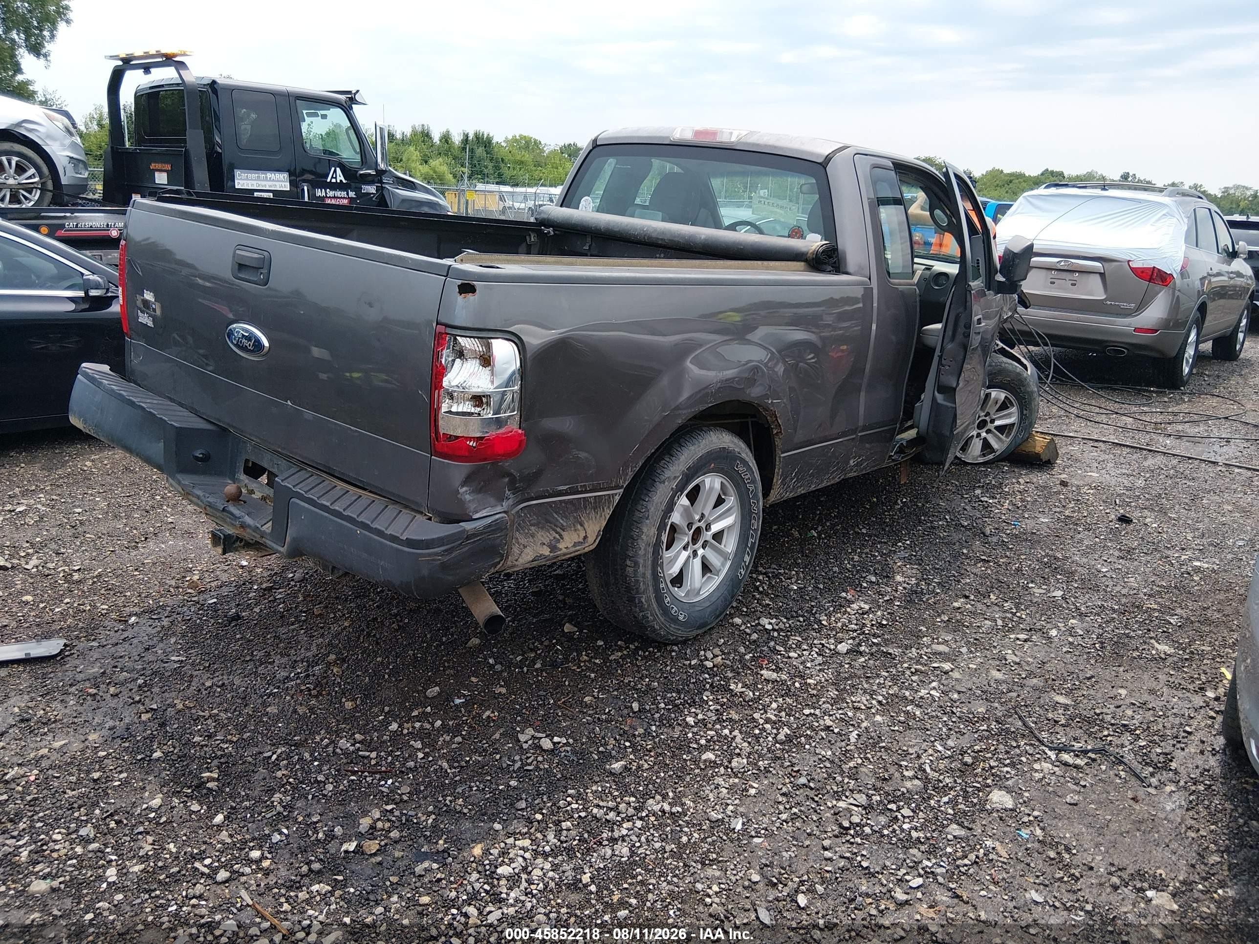 2008 Ford F-150 Stx/xl/xlt Gray vin: 1FTRF12248KB71831