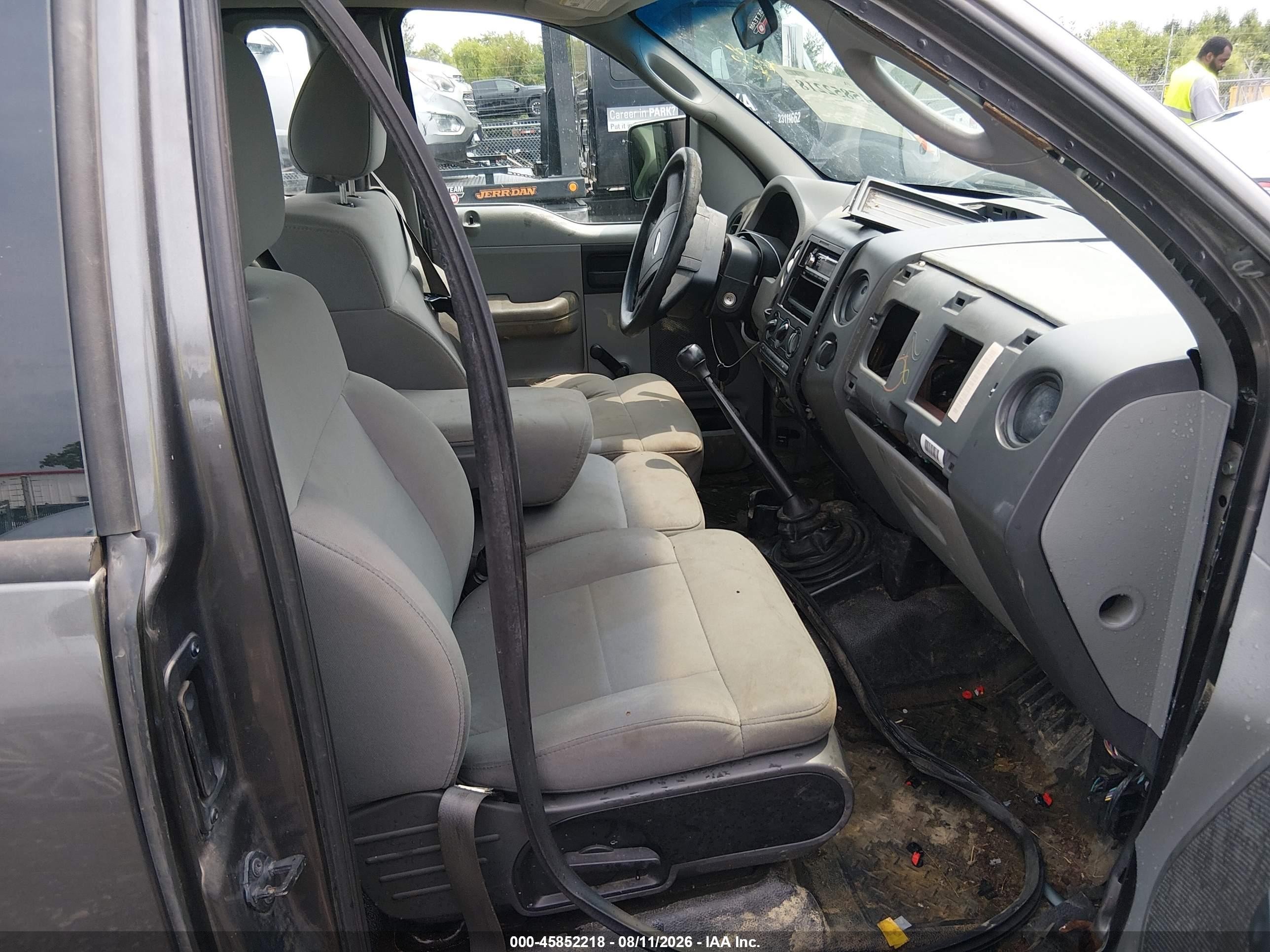 2008 Ford F-150 Stx/xl/xlt Gray vin: 1FTRF12248KB71831