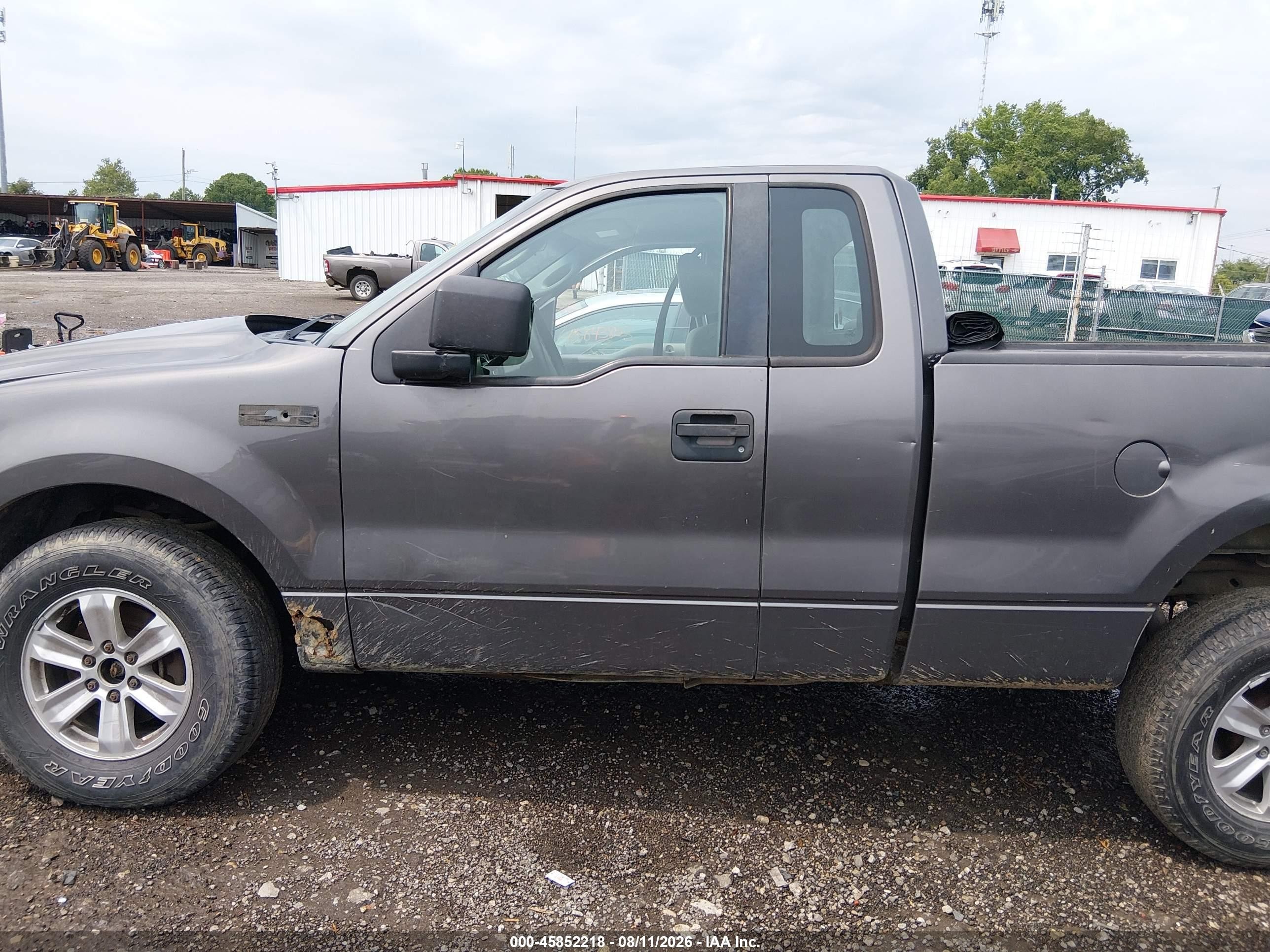 2008 Ford F-150 Stx/xl/xlt Gray vin: 1FTRF12248KB71831