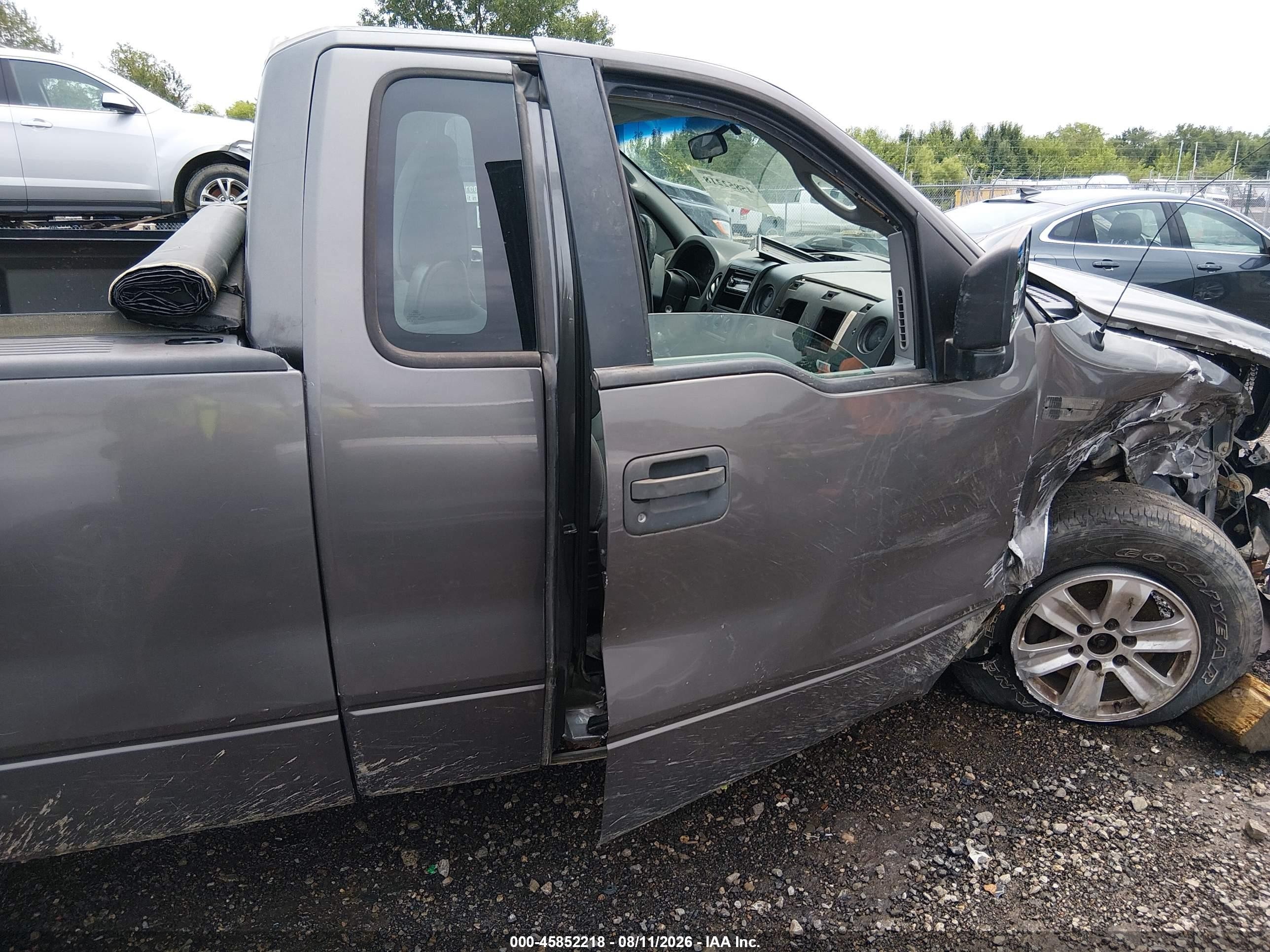 2008 Ford F-150 Stx/xl/xlt Gray vin: 1FTRF12248KB71831