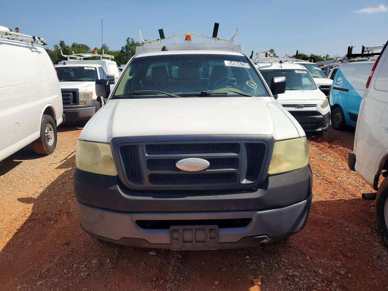 2008 Ford F150 White vin: 1FTRF12248KC36211