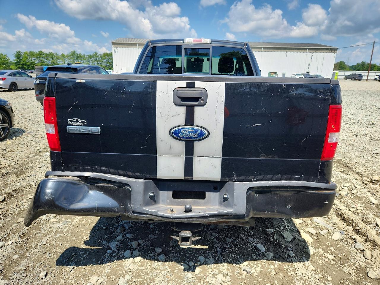 2008 Ford F150 Black vin: 1FTRF12248KC46513