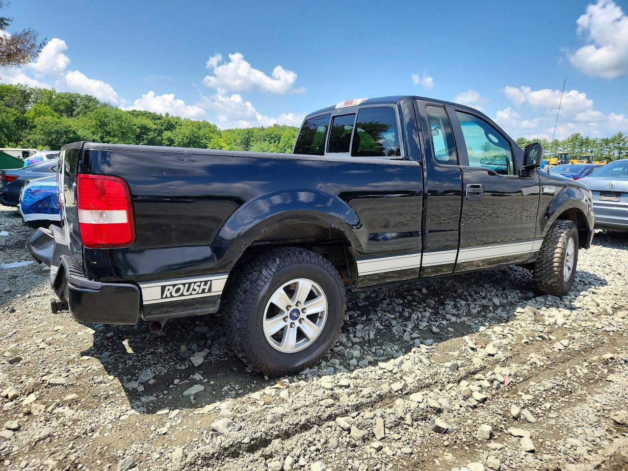 2008 Ford F150 Black vin: 1FTRF12248KC46513