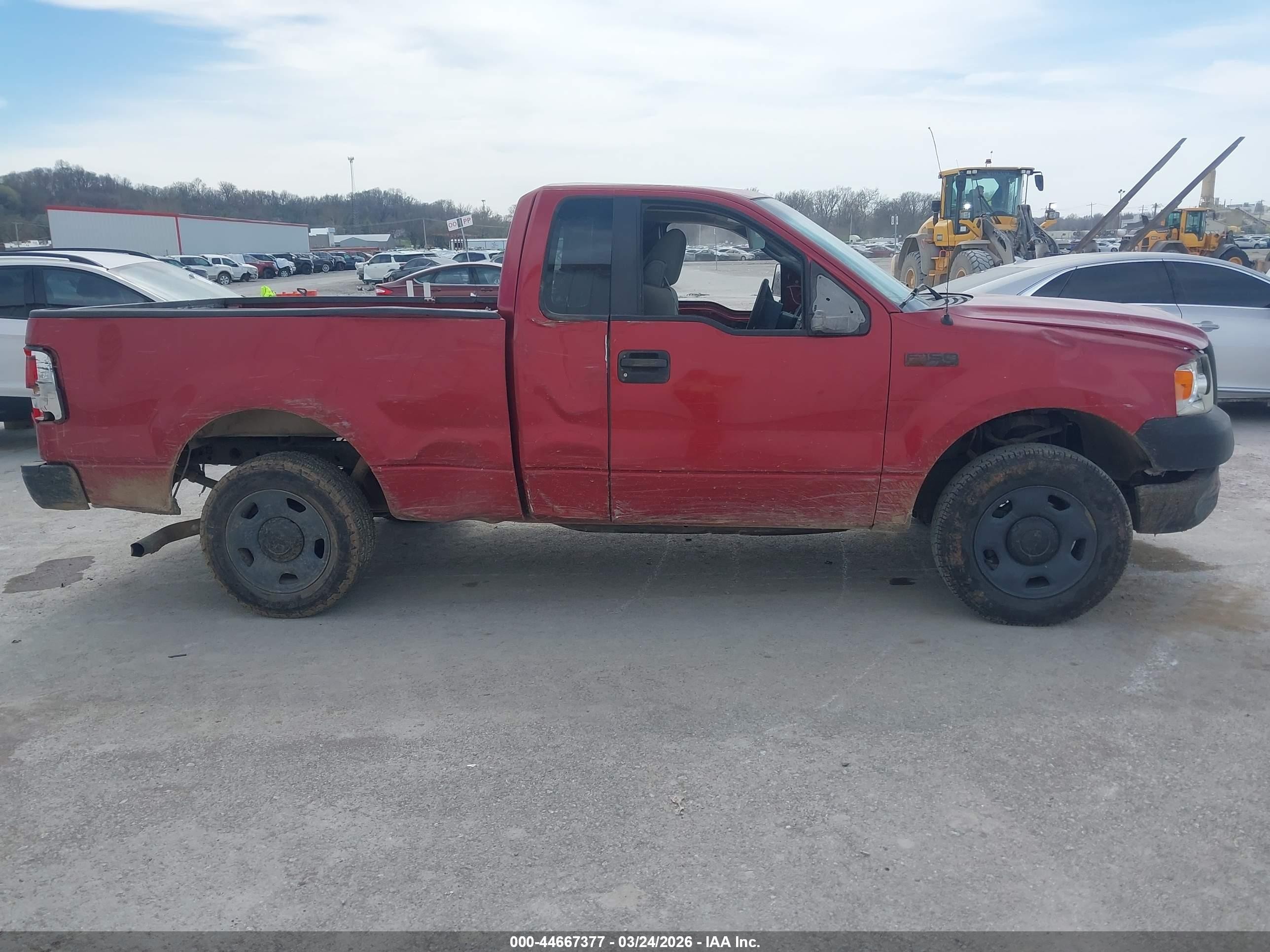 2008 Ford F-150 Stx/xl/xlt Red vin: 1FTRF12248KD45560
