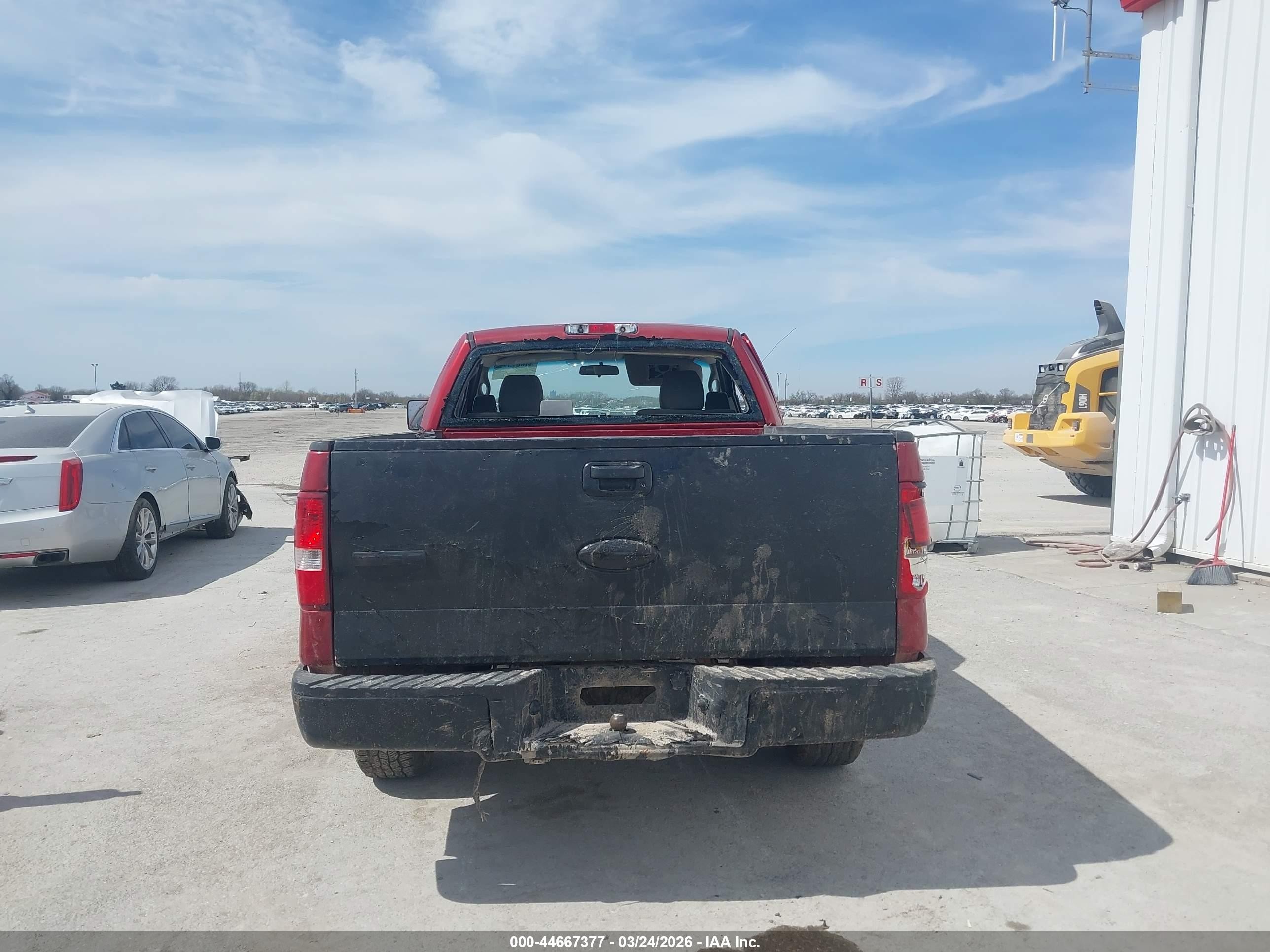 2008 Ford F-150 Stx/xl/xlt Red vin: 1FTRF12248KD45560