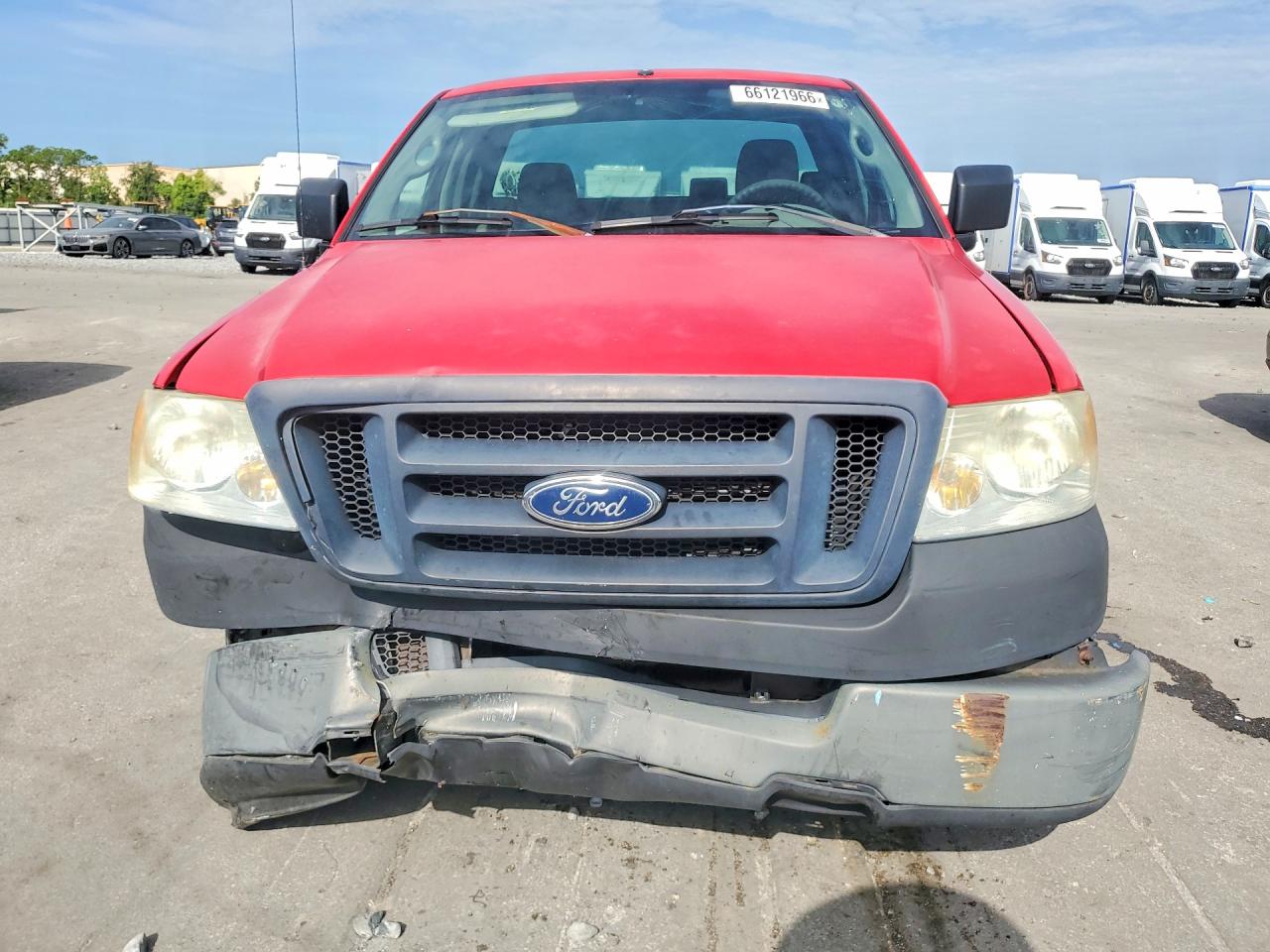 2005 Ford F150 Red vin: 1FTRF12255NB84114