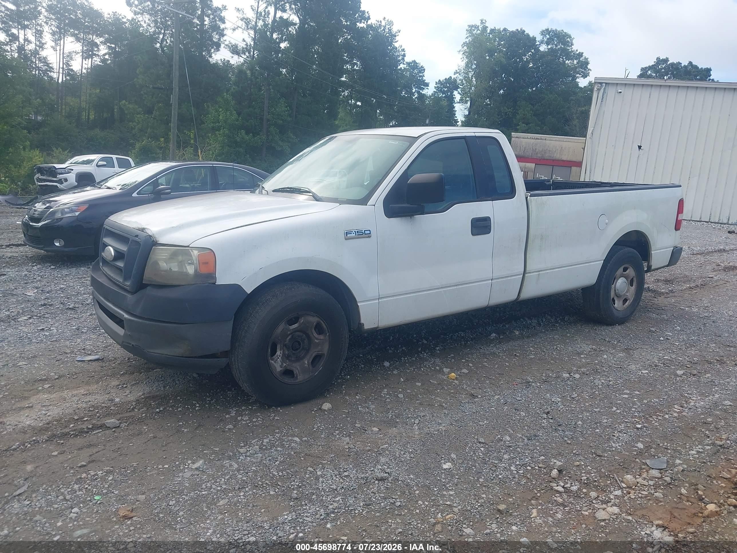 2006 Ford F-150 Stx/xl/xlt White vin: 1FTRF12256KC01920